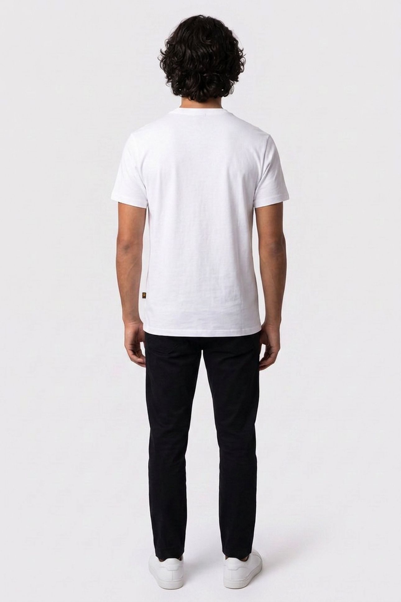 CHEST LOGO T-SHIRT WHITE 2