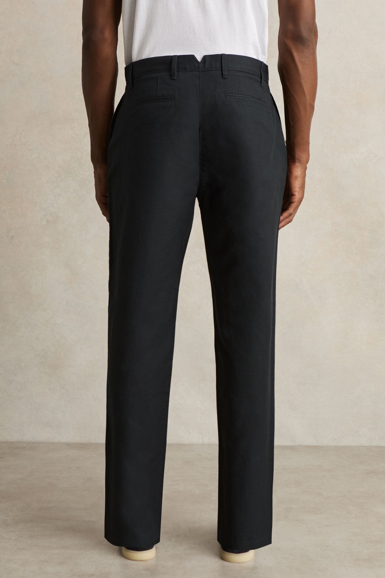 COTTON RELAXED FIT TROUSER NAVY 3