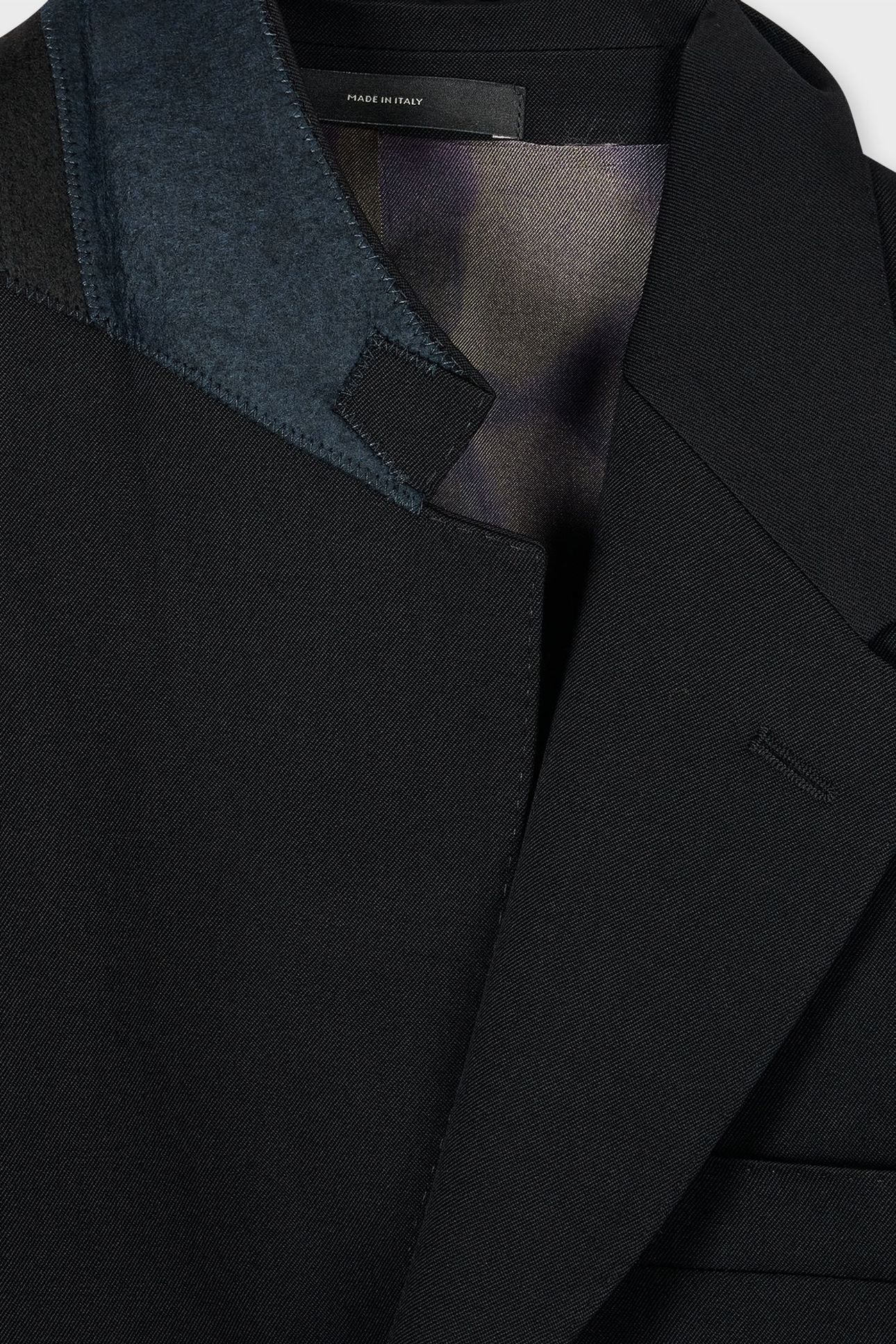 MENS 3 BUTTON JACKET BLACK 3