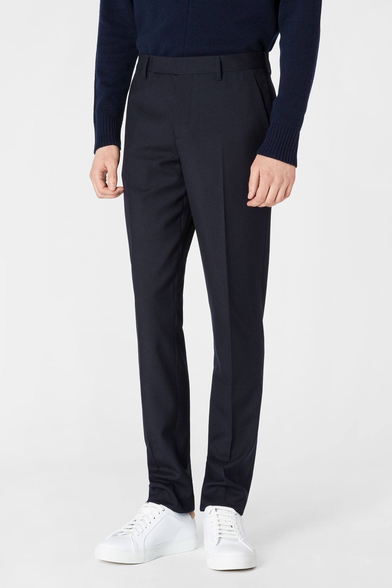 GENTS SLIM FIT TROUSER VERY DARK NAVY 1