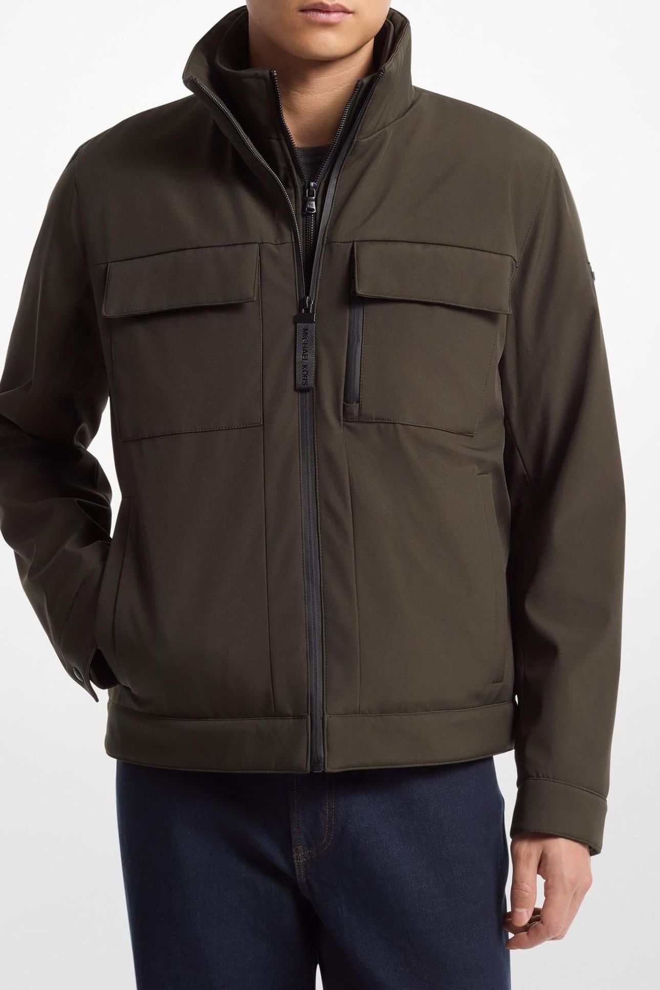 SOFTSHELL JACKET DARK OLIVE 1