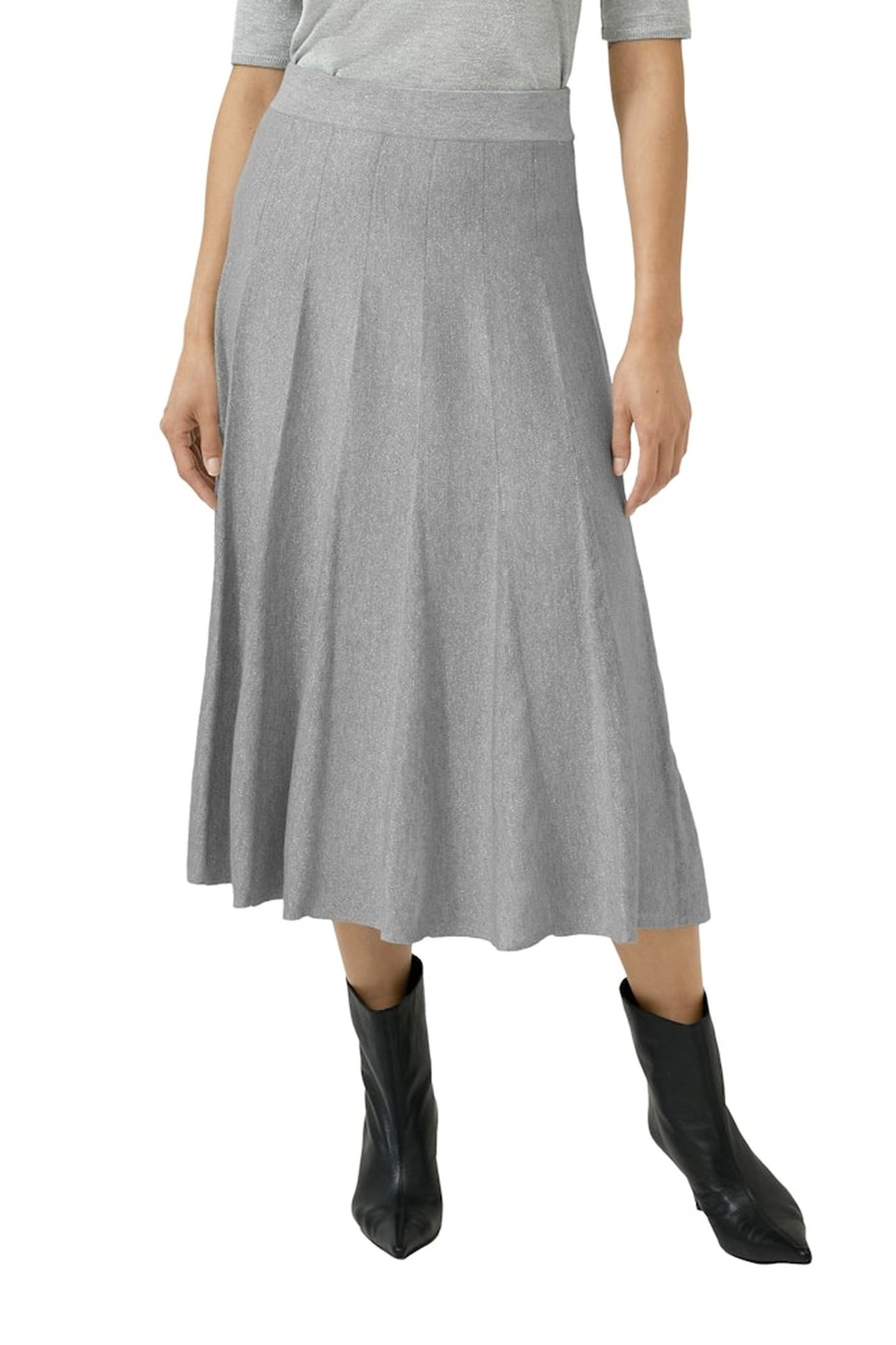S.OLIVER SKIRTS GREY/BLACK 1