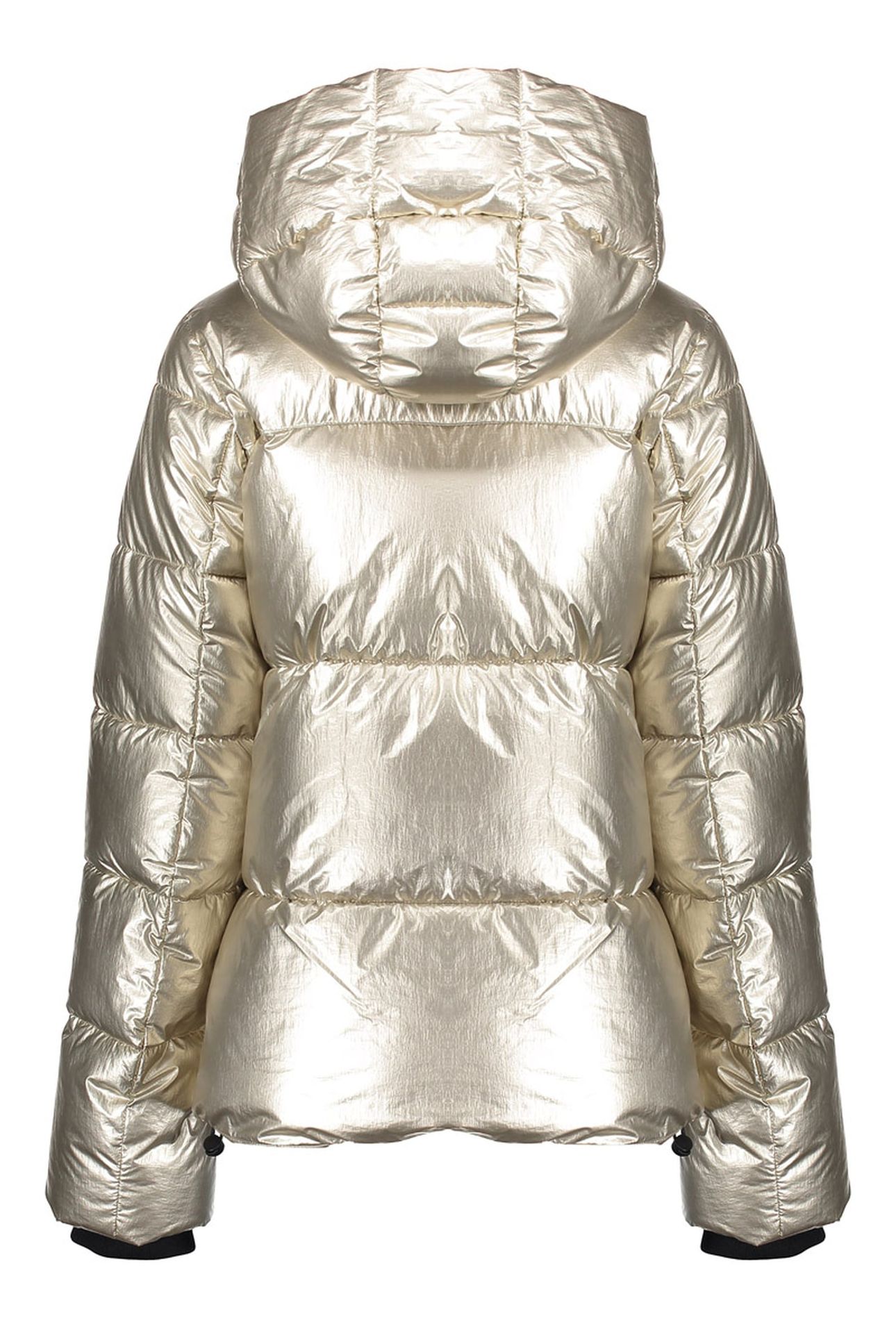 JACKET METALIC SHORT GOLD 2