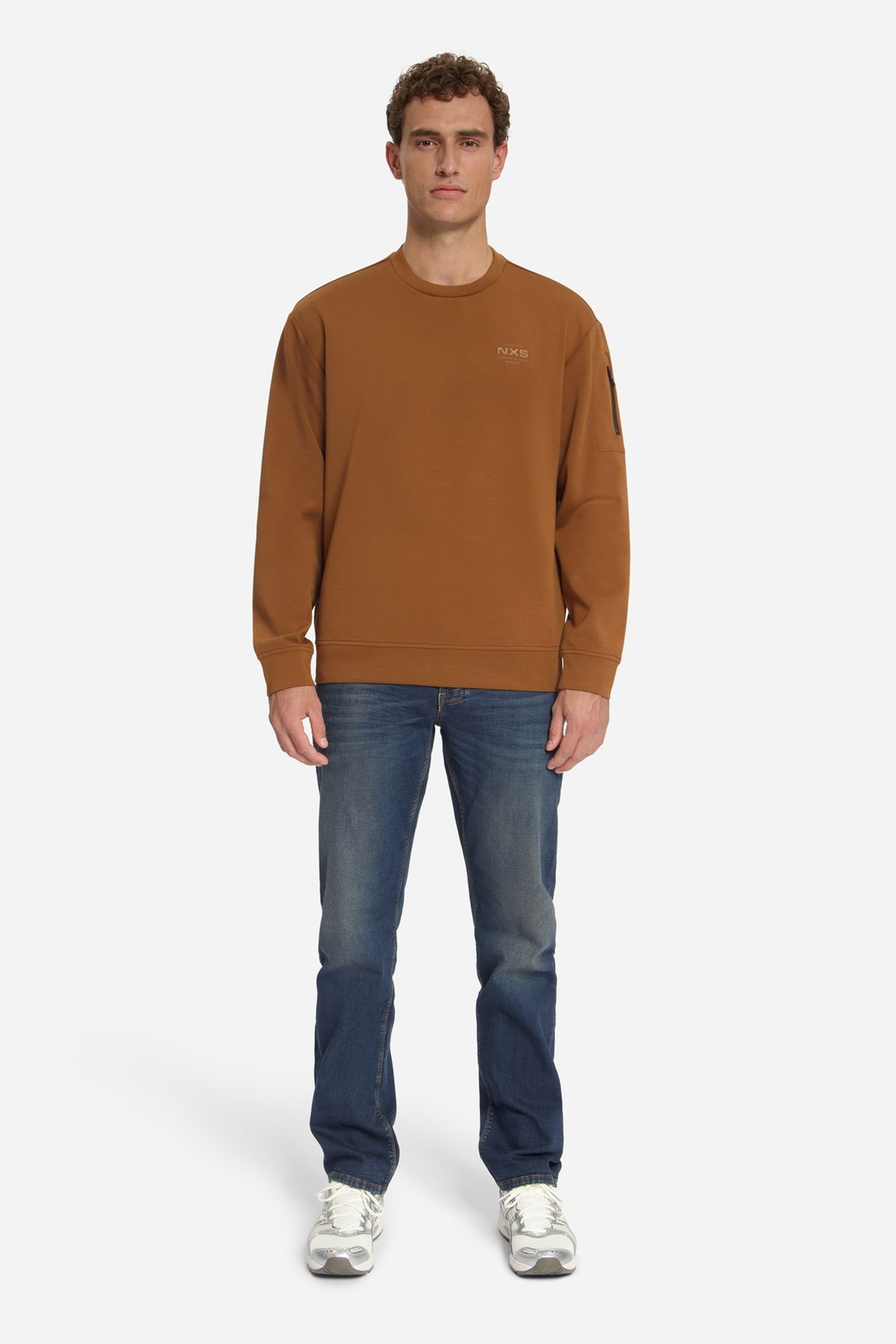 SWEATER CREWNECK CARAMEL 2