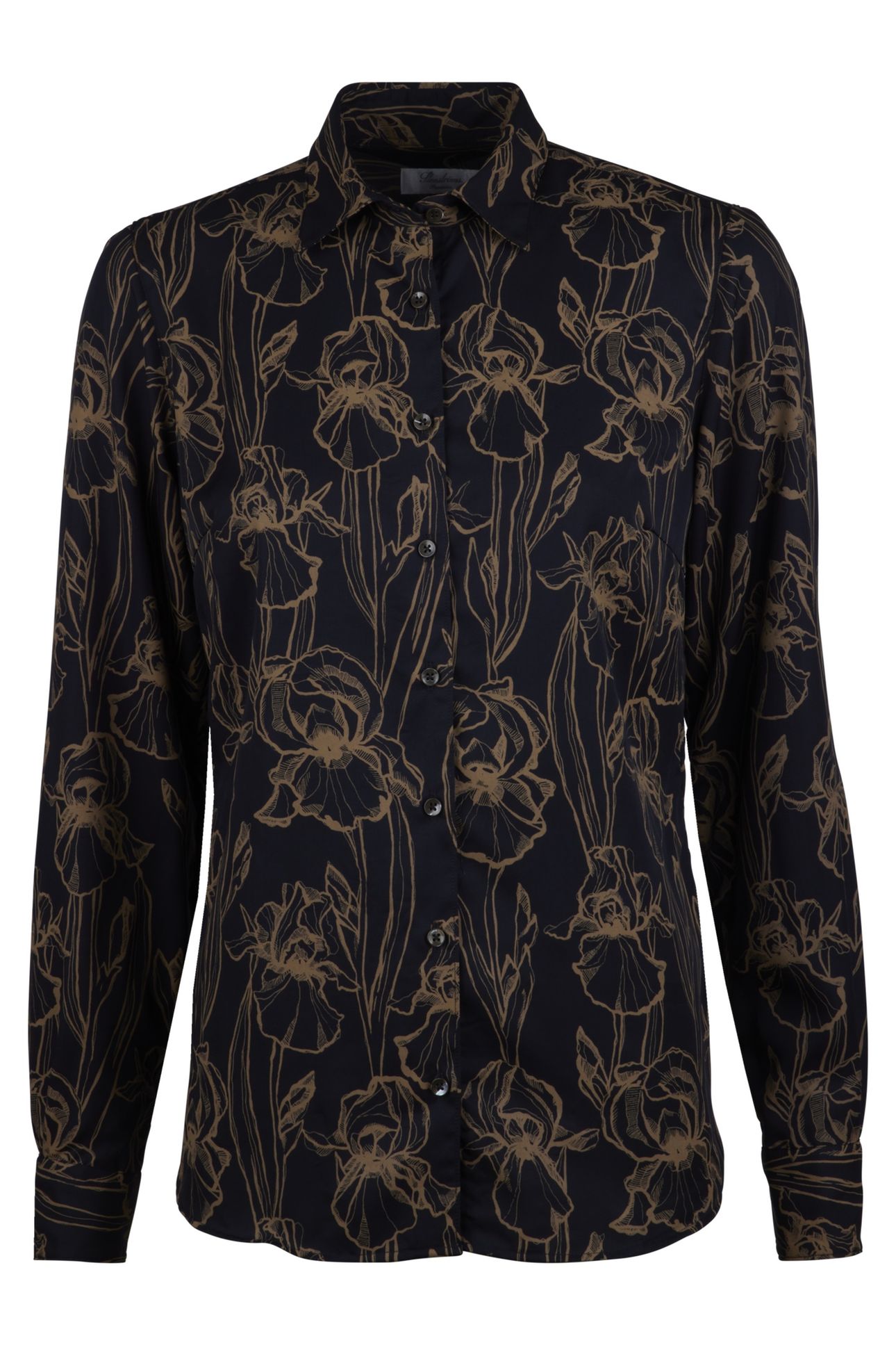 SOFIE,SHIRT BLACK PATTERN 1