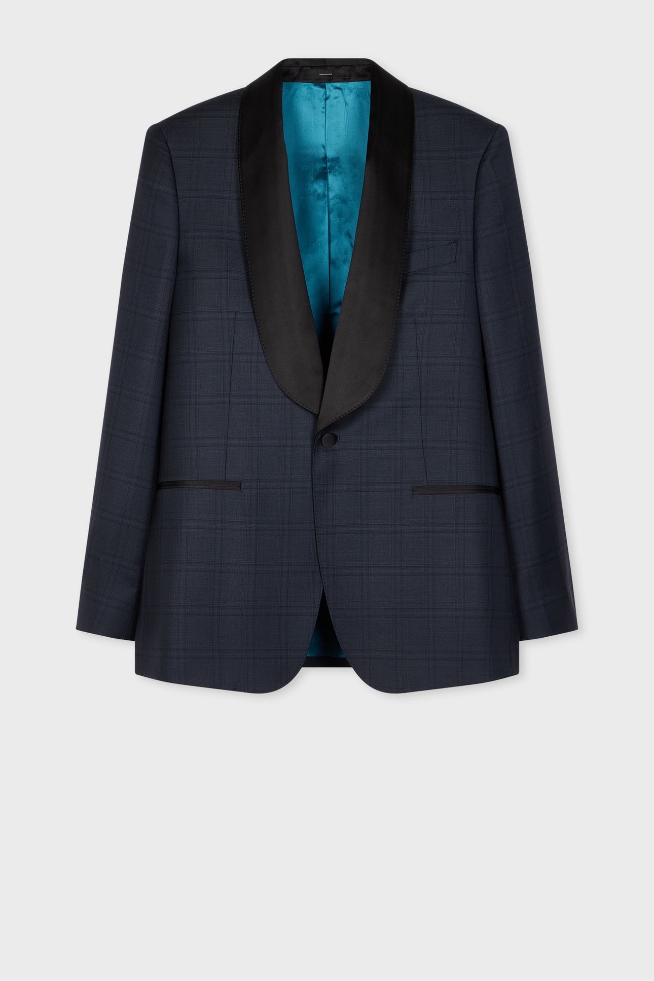 MENS TAILORED FIT 1 BTN JACKET VERY DARK NAVY 4