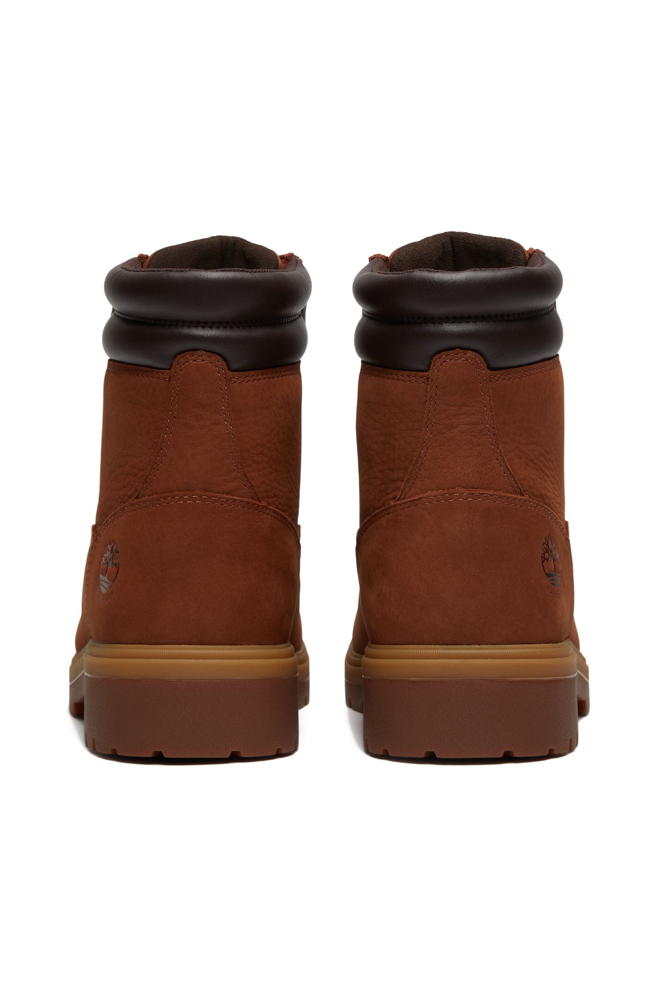 6 INCH LACE UP WATERPROOF BOOT RUST NUBUCK 4