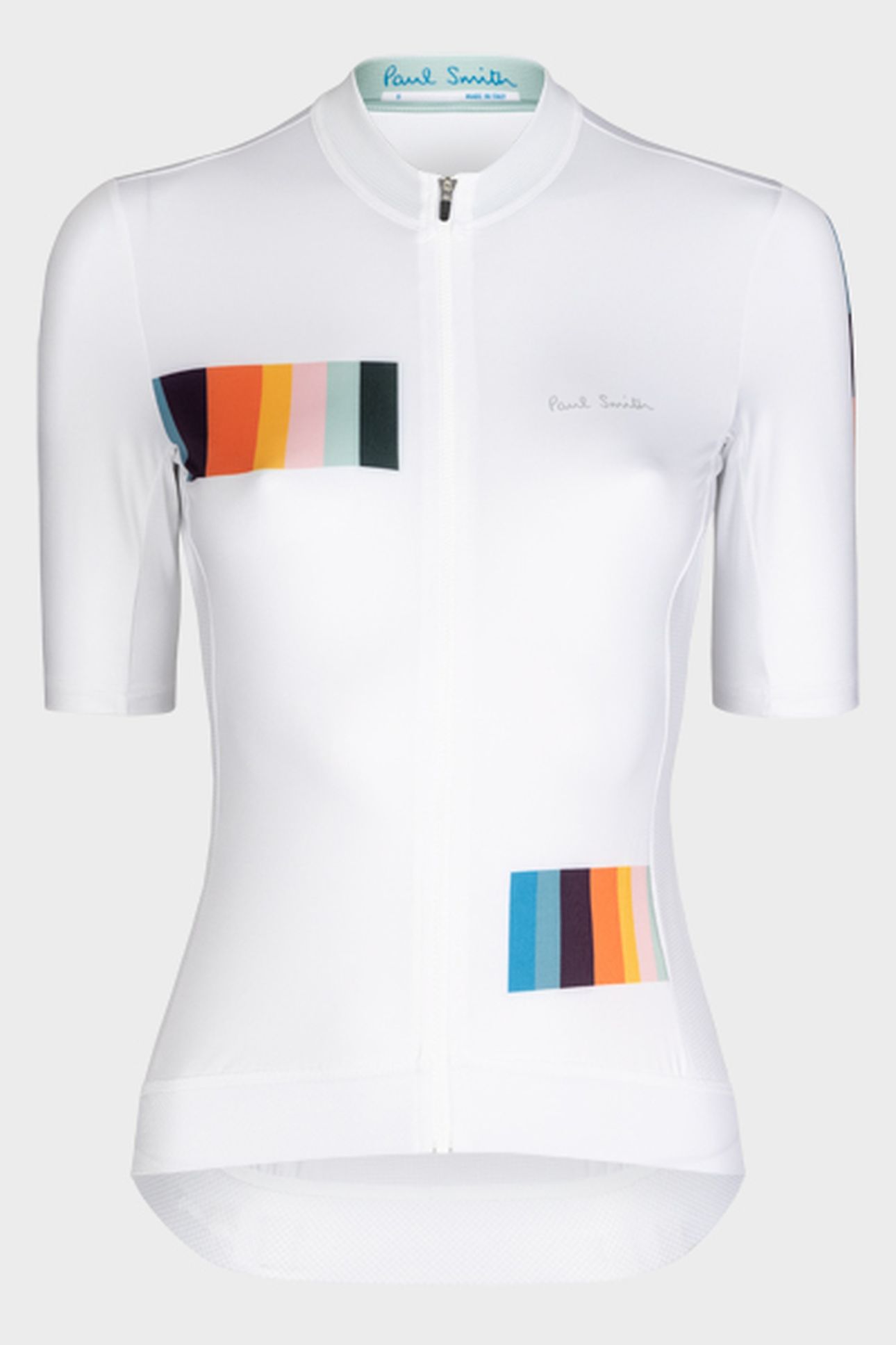 WOMENS CYCLE JERSEY S/S ARTIST BLOCK WHITE 1