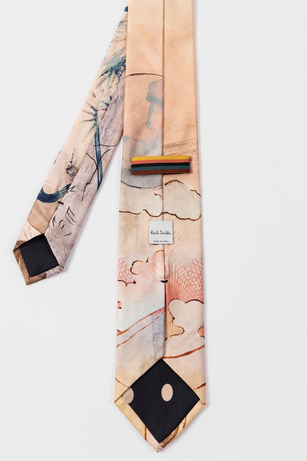 MEN TIE NARCISSUS ORANGE 4