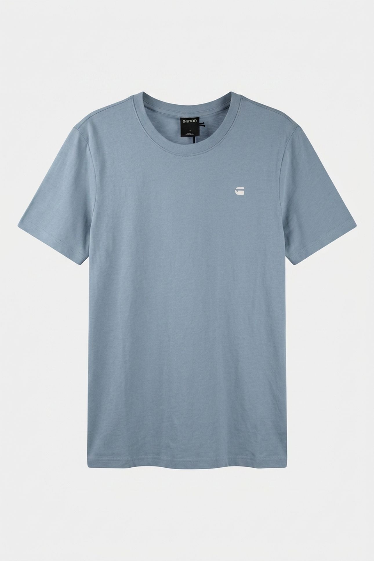 CHEST LOGO SLIM T-SHIRT LIGHT/PASTEL BLUE 3