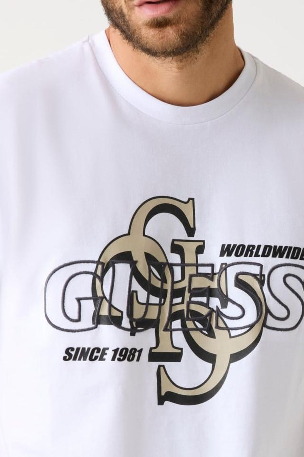 SS BSC GUESS DROP SH PURE WHITE 6