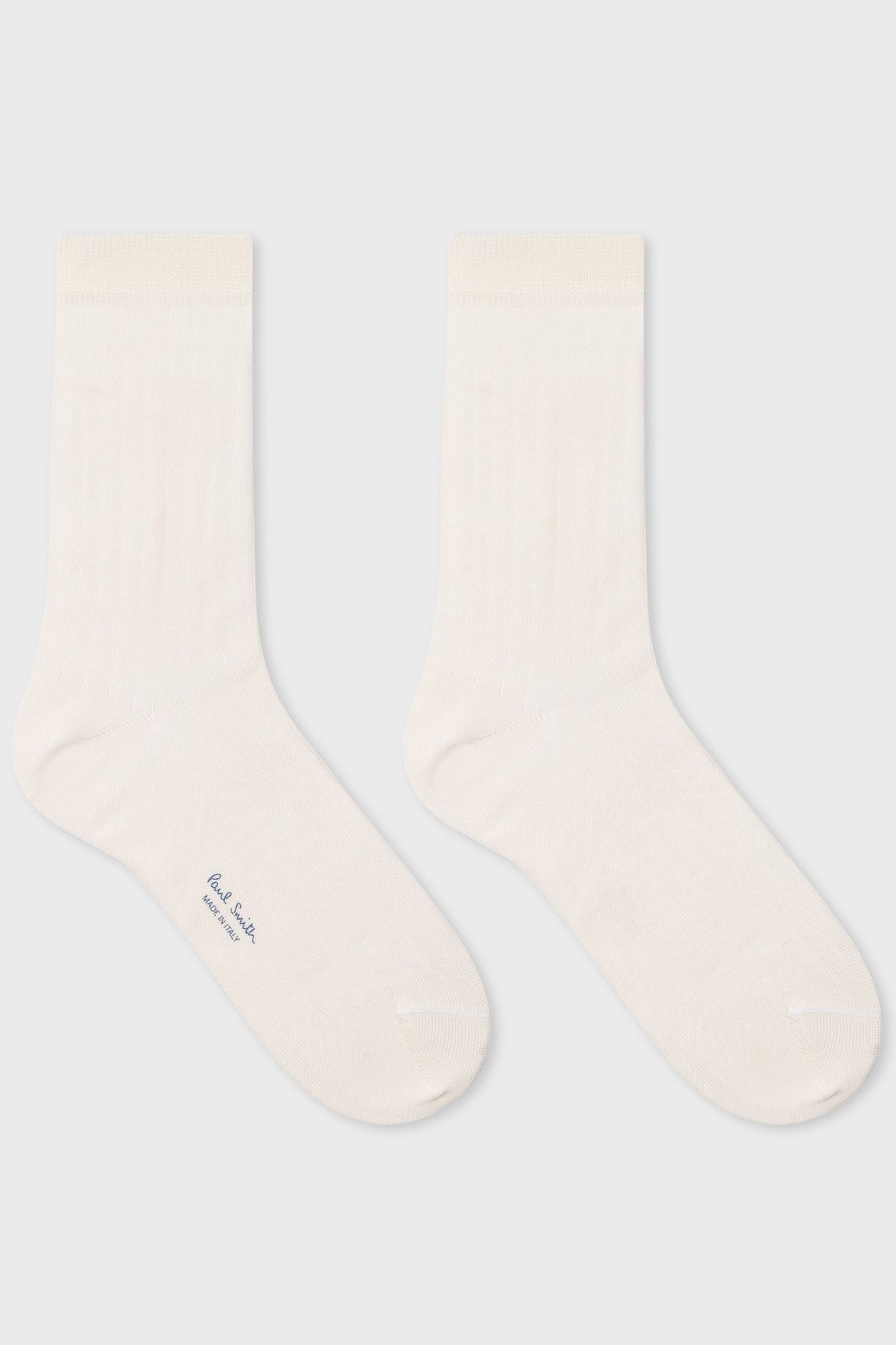 WOMEN SOCK SHADOW RIB OFF WHITE 1