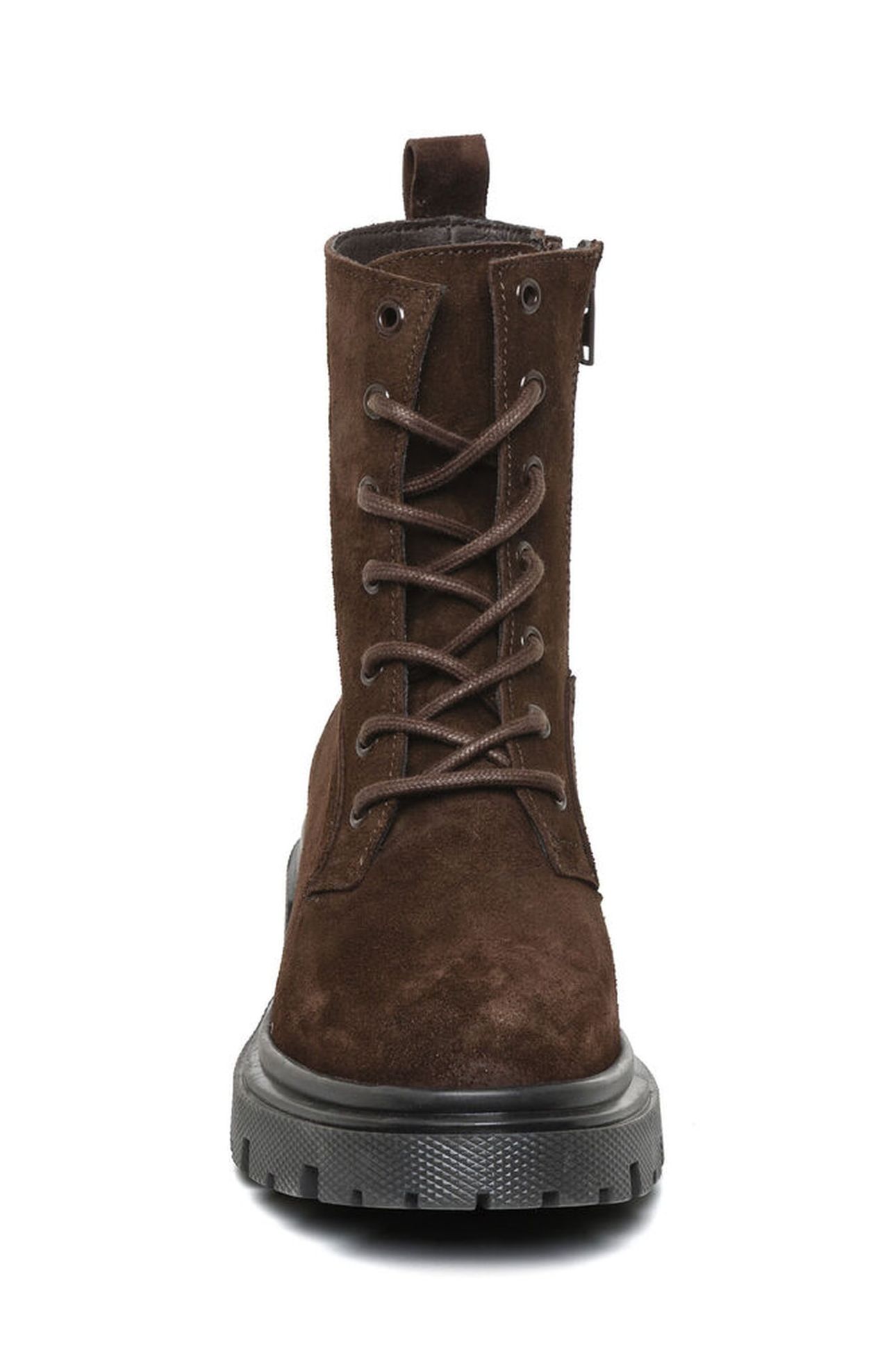 RHONDA BOOTIES BROWN SUEDE 3