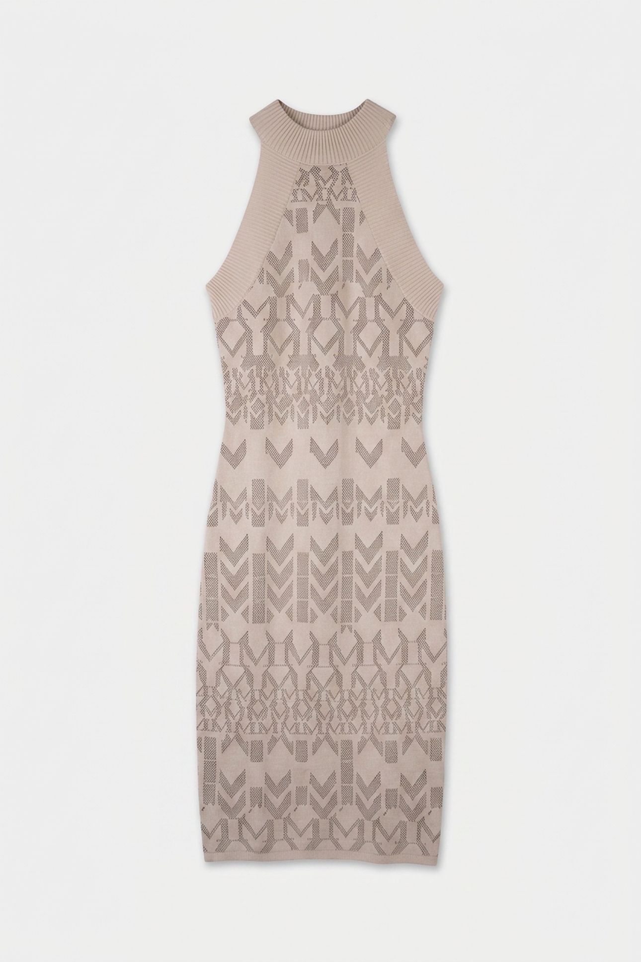 BILLIE MONOGRAM DRES GEOM M BUFF TAUPE /D 3