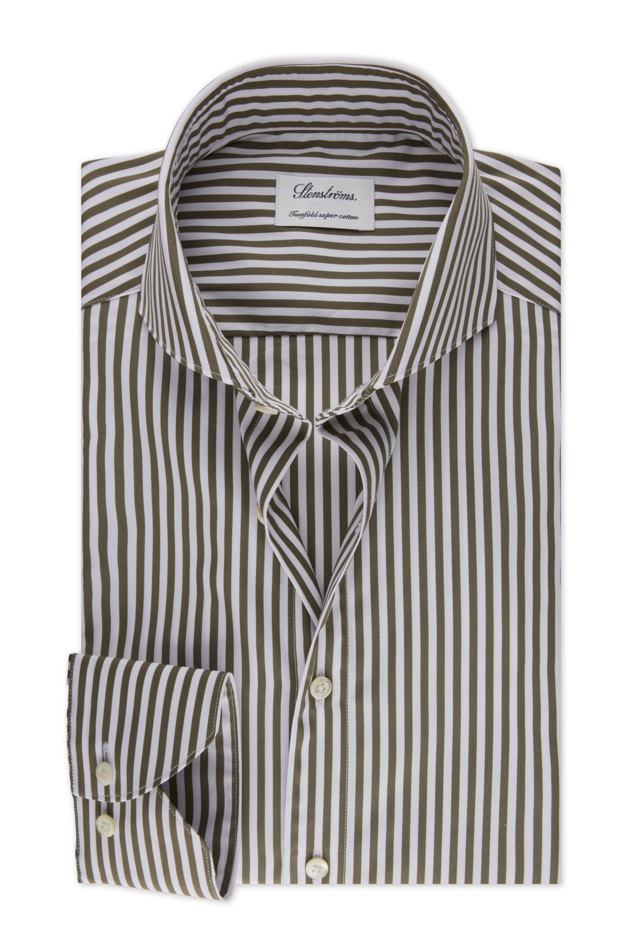 SLIMLINE/36, RC CUFF GREEN STRIPE 1
