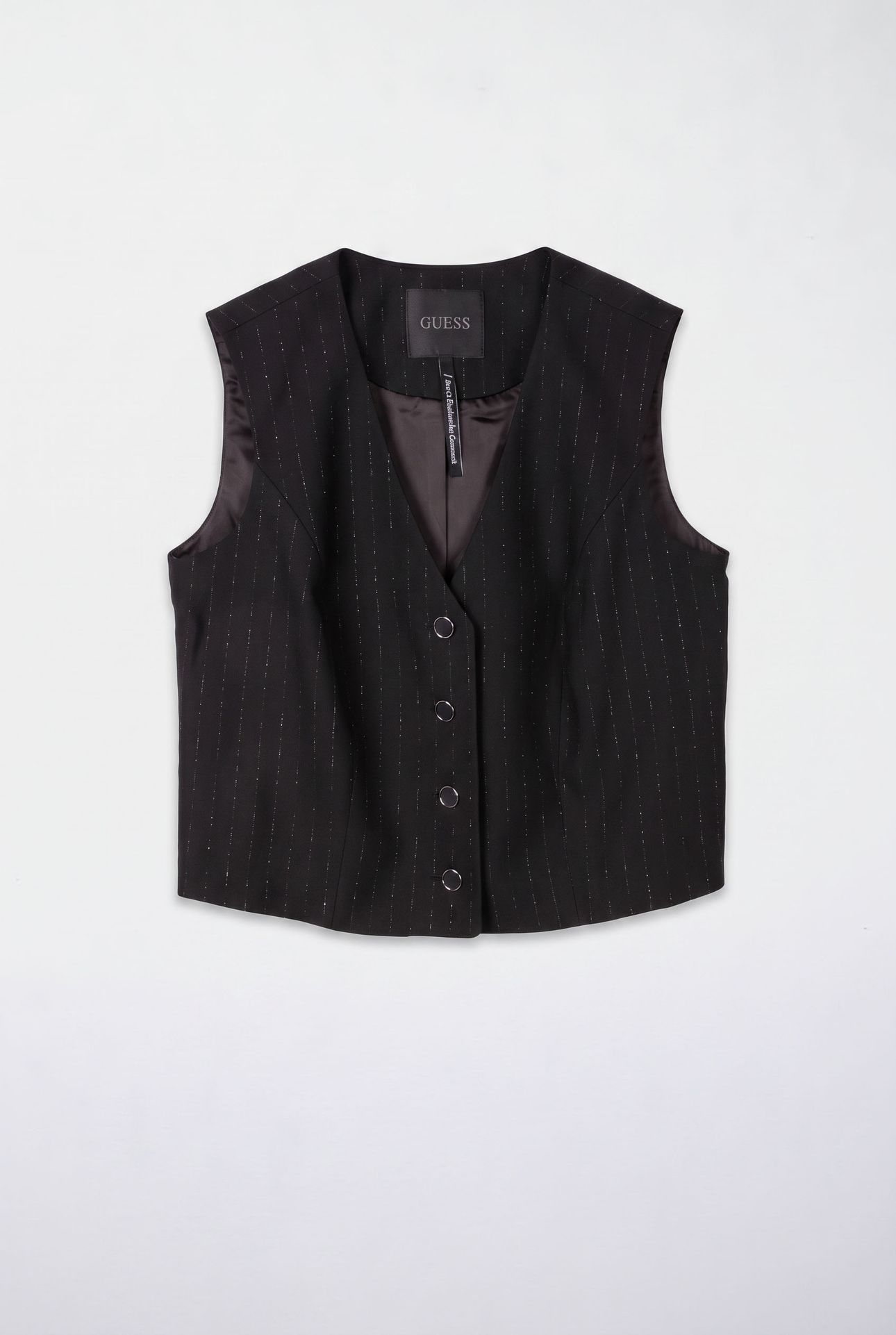 ZANITA PIN STRIPE VE BLACK AND SILVER PIN 3