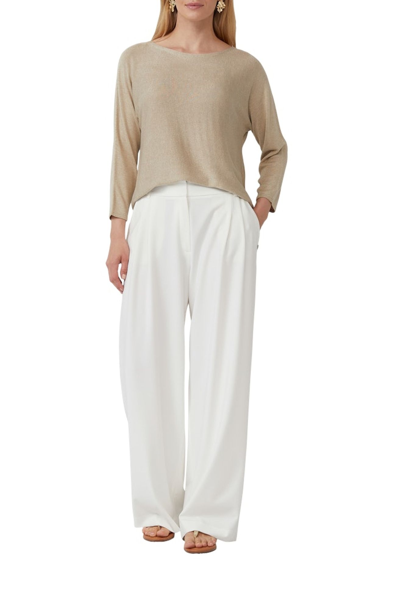 S.OLIVER PULLOVER BEIGE 4