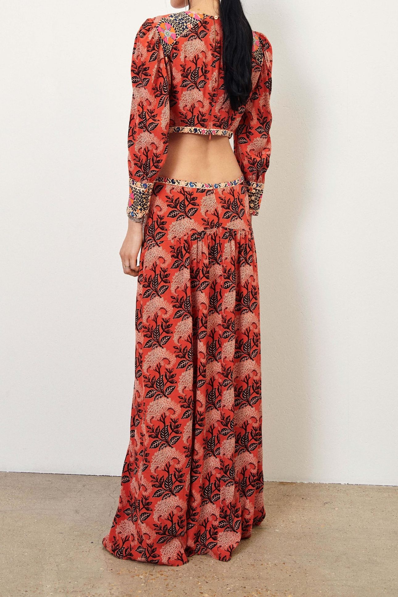 LONG DRESS ORANGE 2