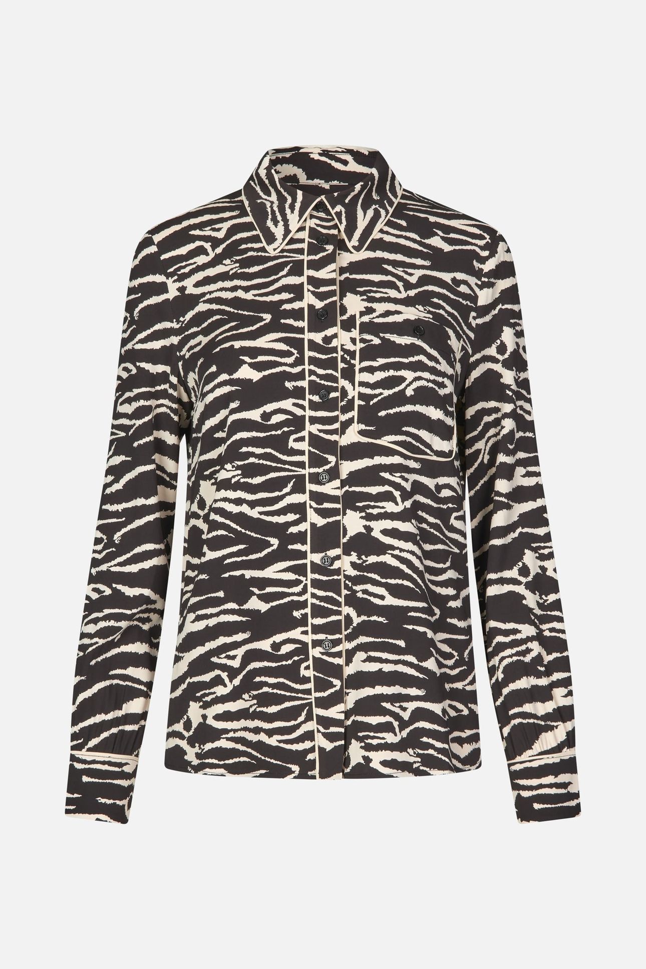 MERCI SHIRT BLACK WHISPER ZEBRA 4