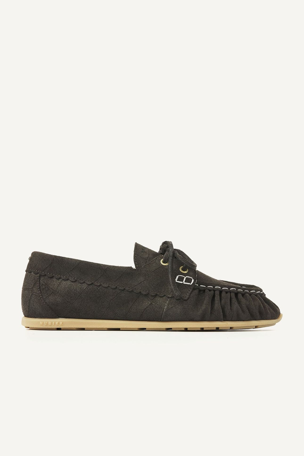 RILEY JADE (L) BROWN CROCO SUEDE 1
