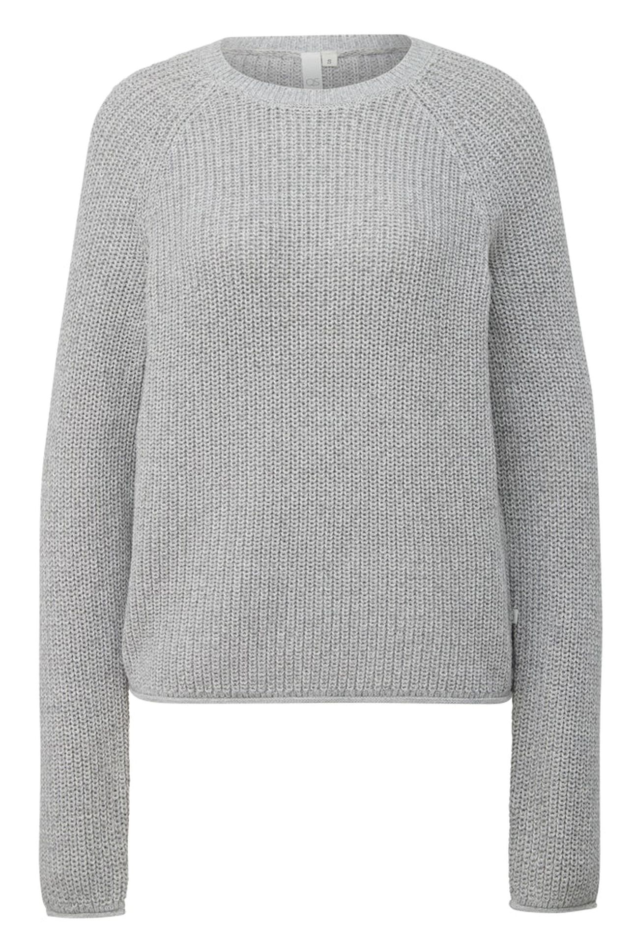 S.OLIVER-QS PULLOVER GREY/BLACK 3