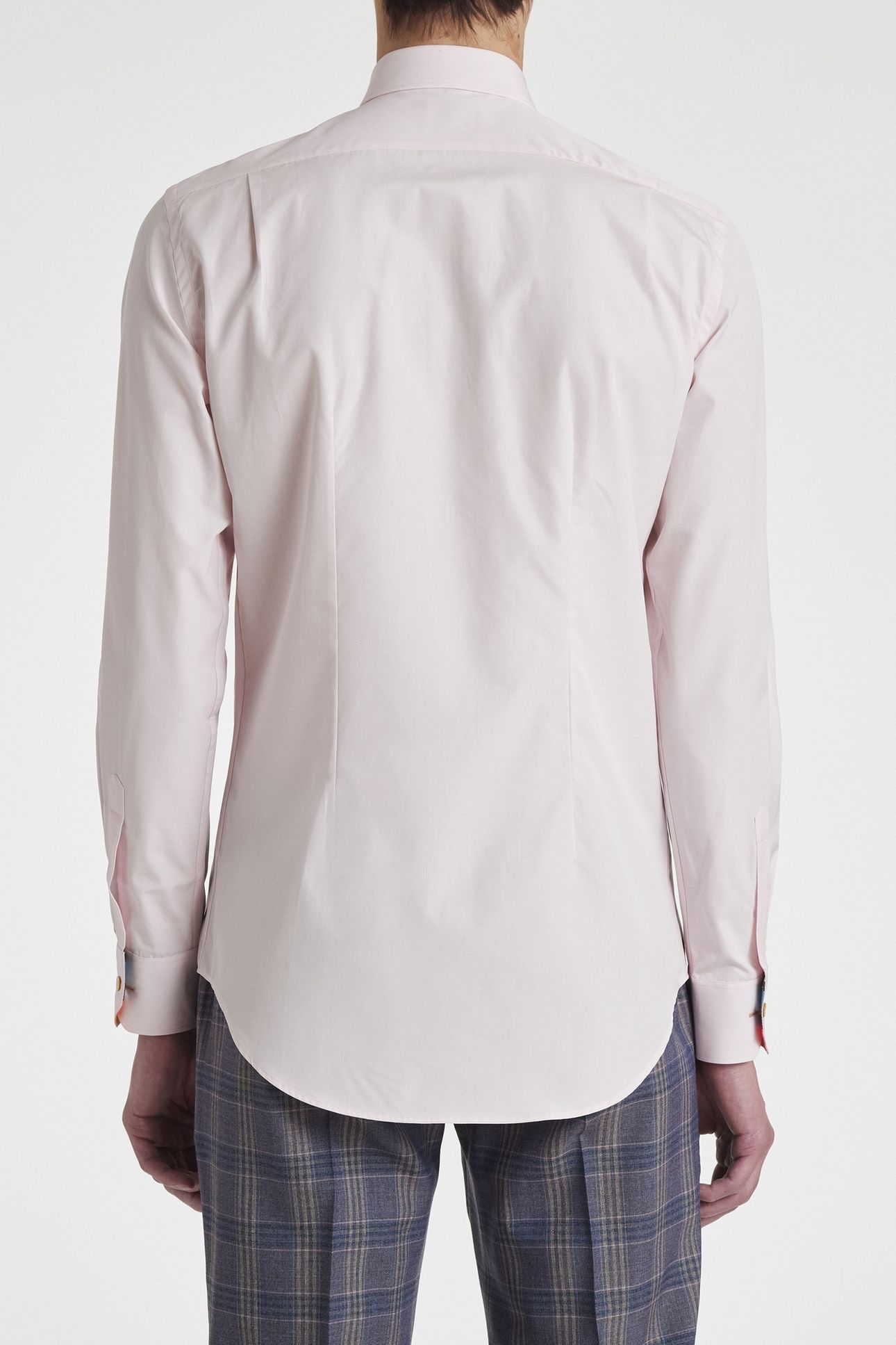 GENTS S/C TAILORED SHIRT POWDER PINK 2