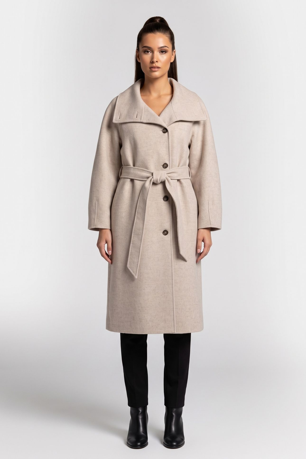 ES LIANA COAT BEIGE 1