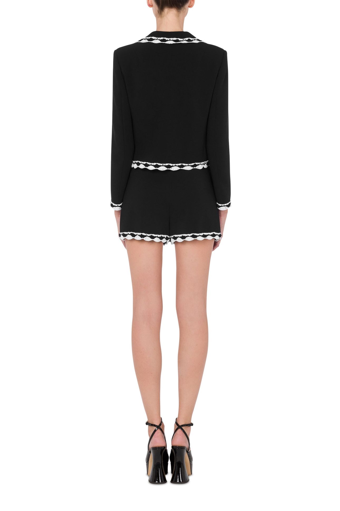 CROCHET CADY JACKET DETAILS BLACK 2