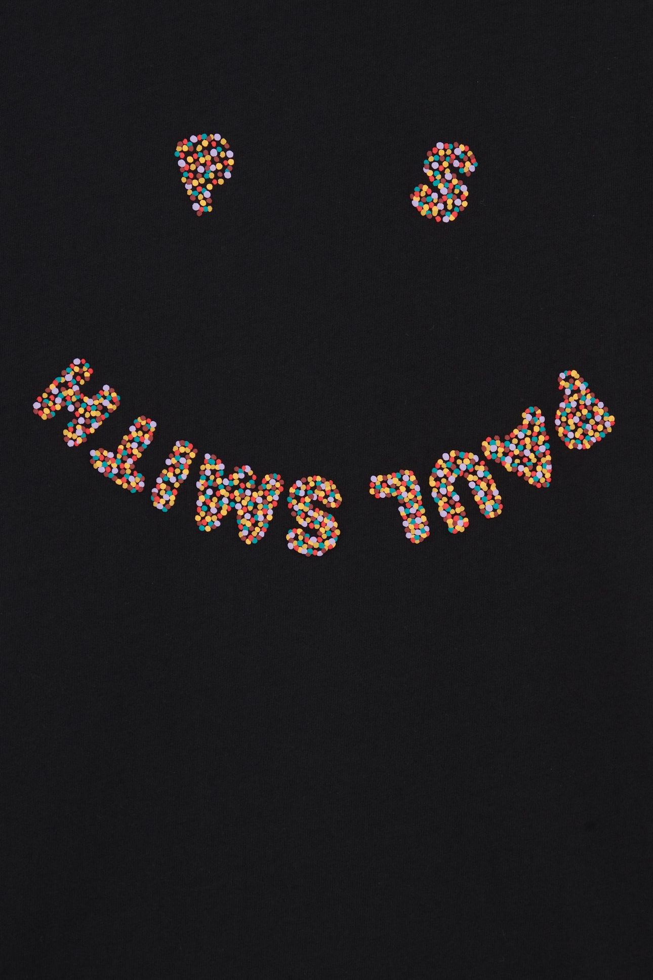 WOMENS TSHIRT PS HAPPY DOT BLACK 5