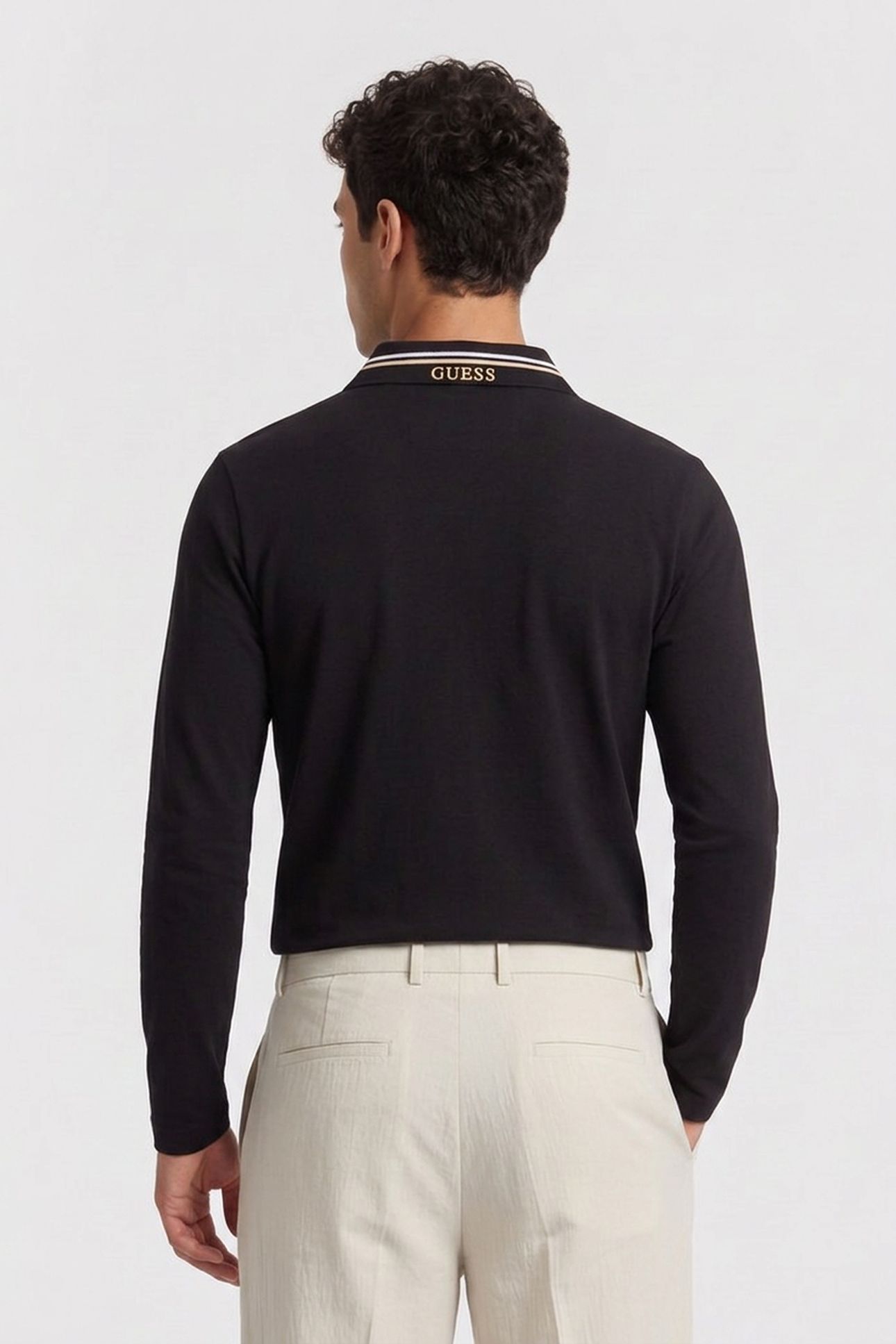 OLIVER LS POLO JET BLACK A996 2