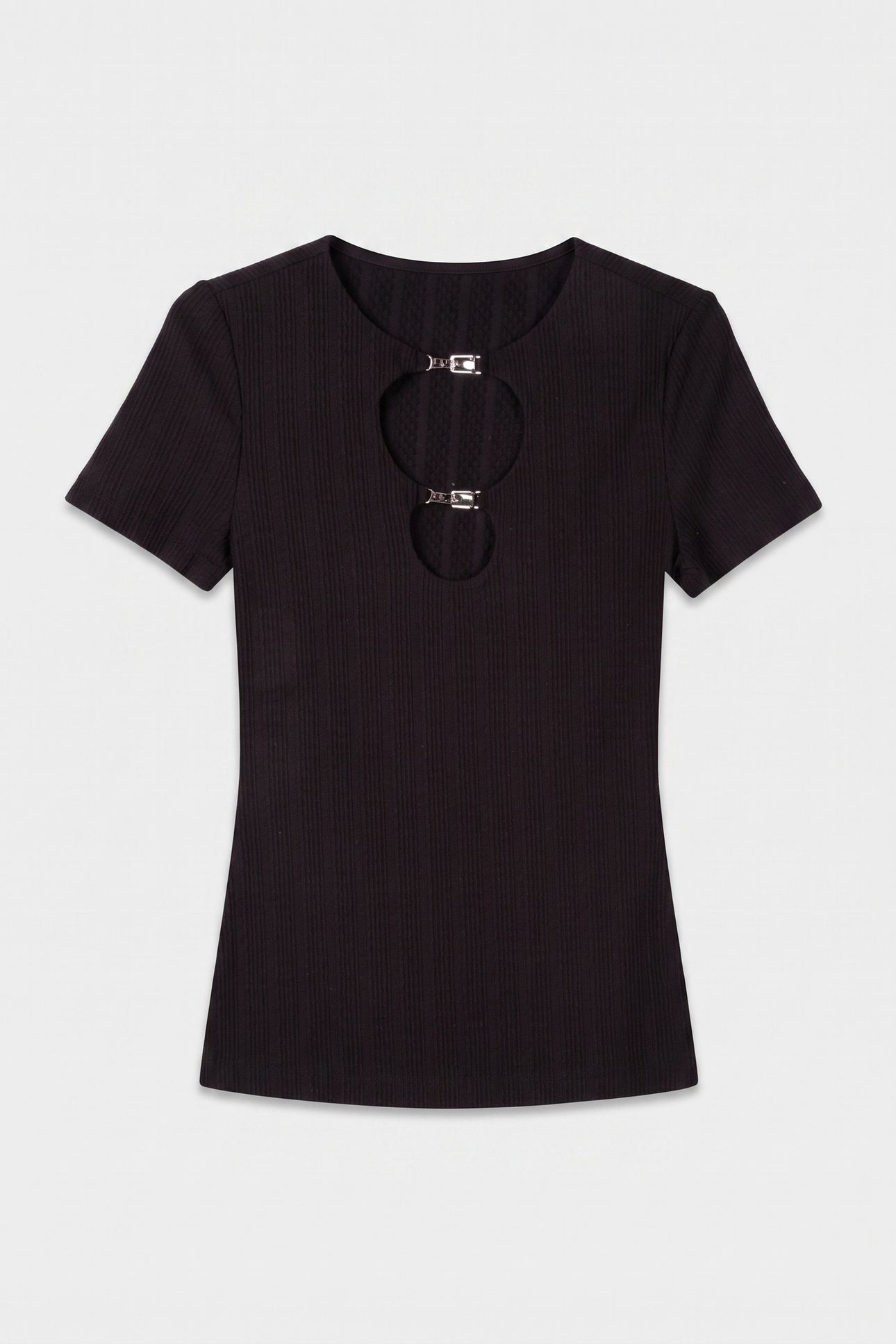 SS VALERIA HOOK TOP JET BLACK A996 3
