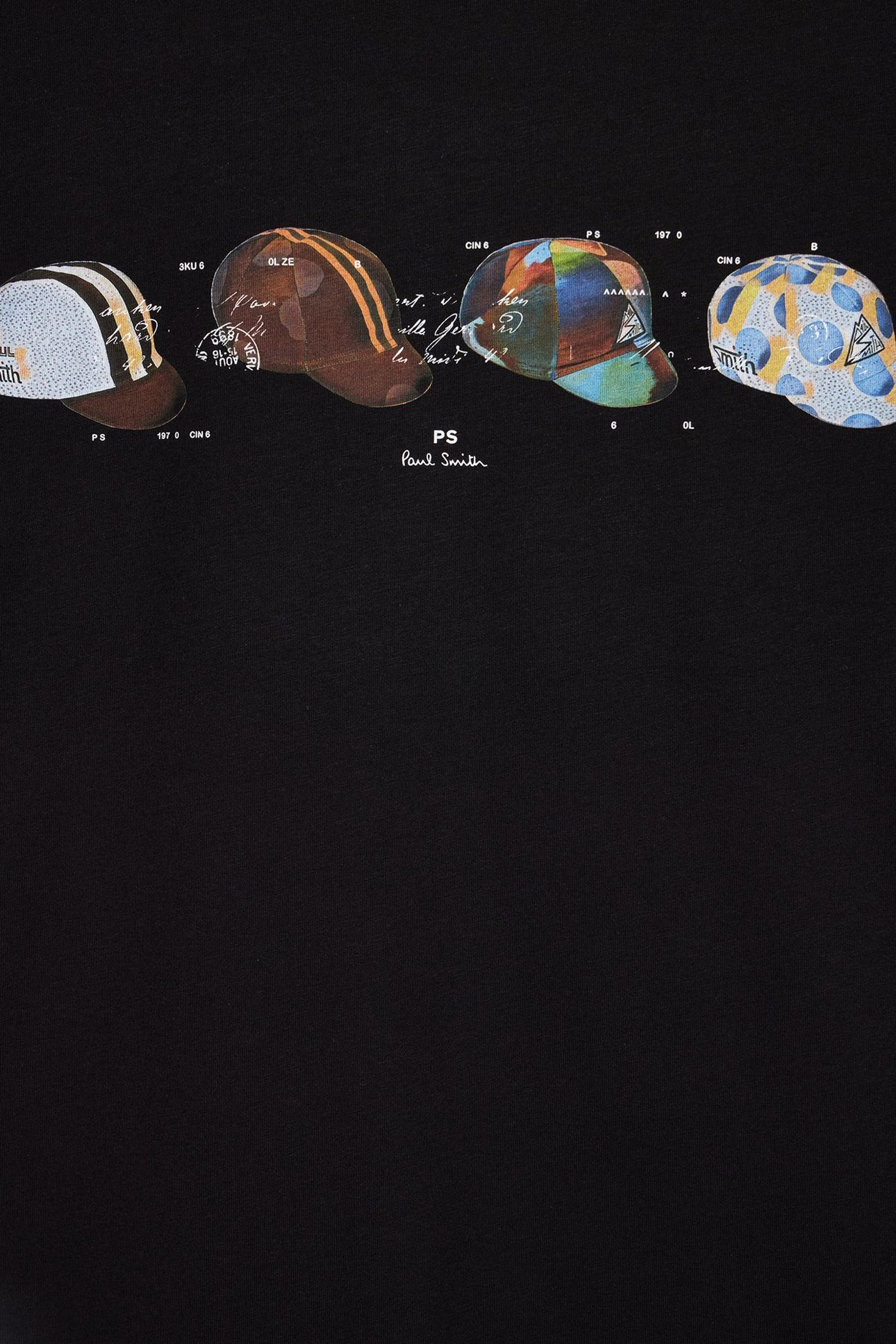 MENS SS TSHIRT CYCLING CAPS BLACK 5