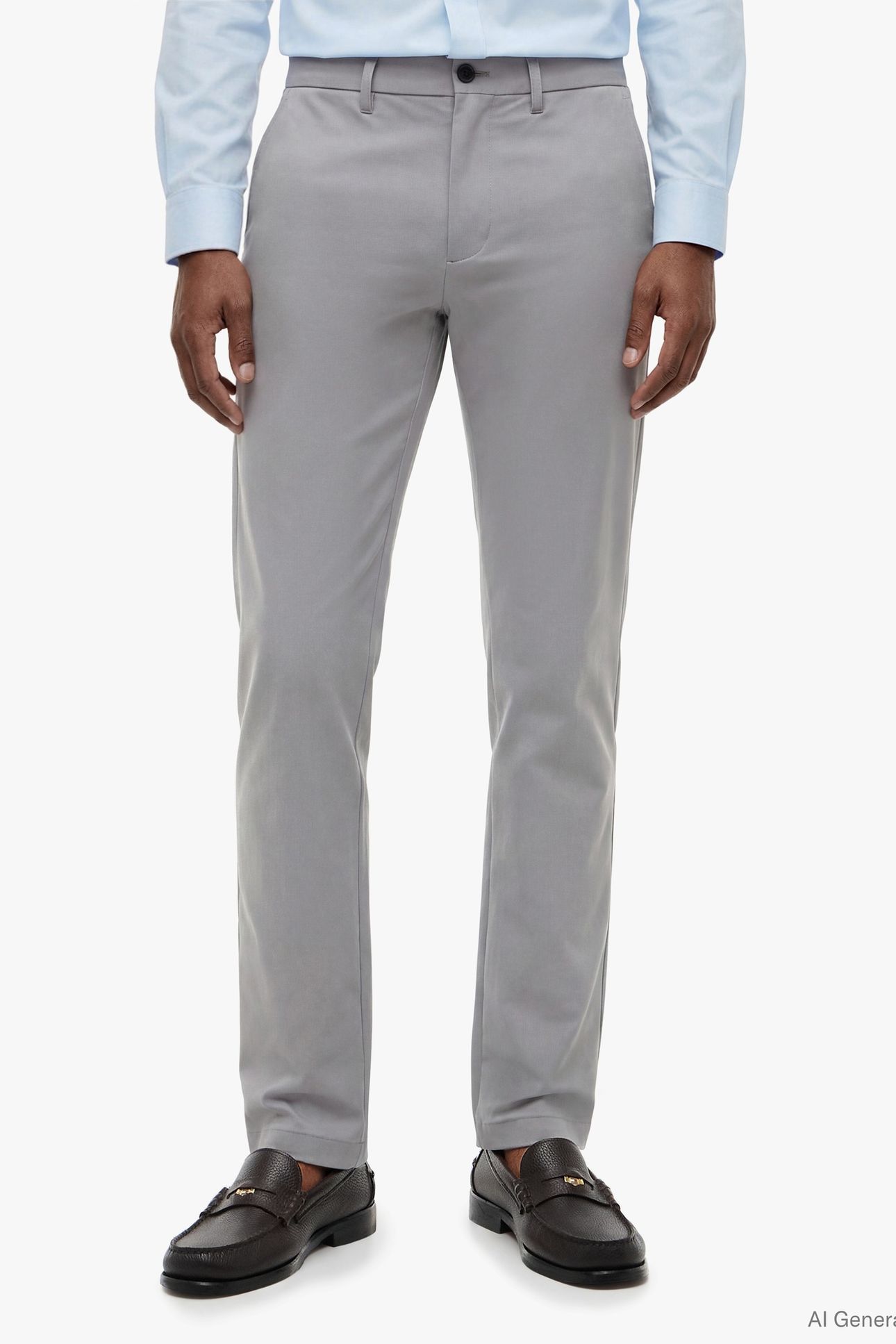 DENTON KNIT TECH CHINO GREY ASPHALT 2