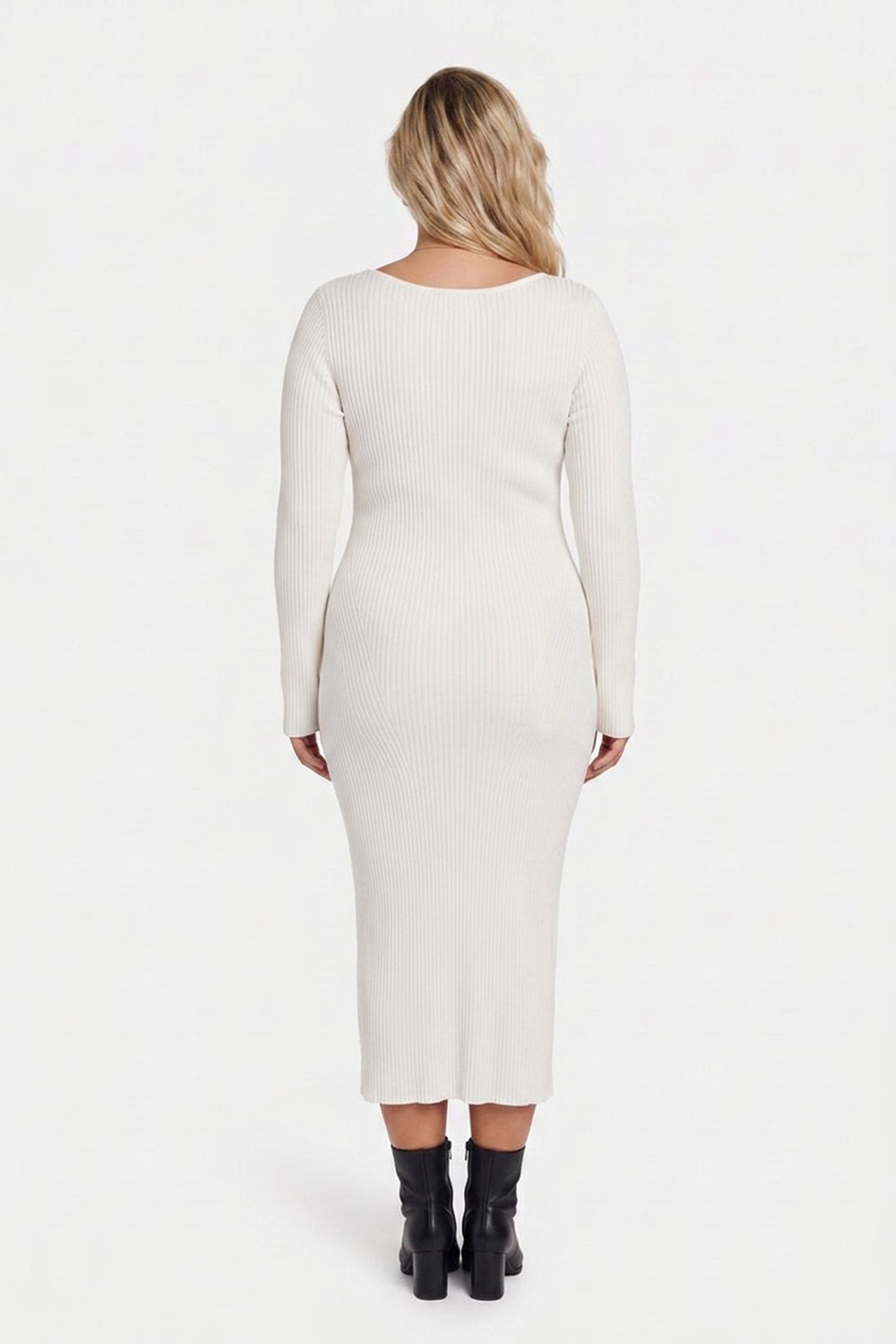 AGATHE RIBBED LS MID MACADAMIA 2