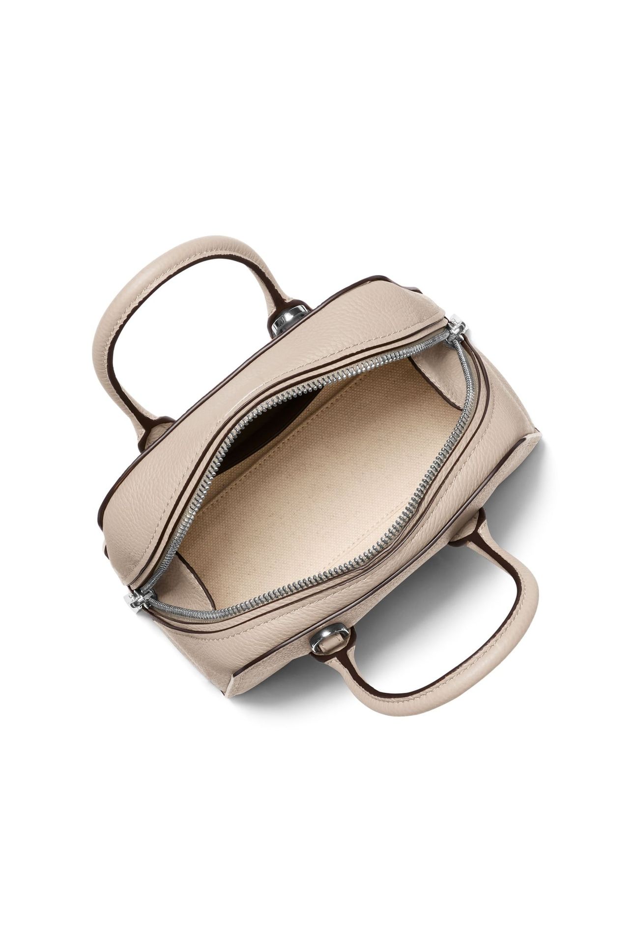EXTRA SMALL ZIP CROSSBODY LIGHT SAND 4
