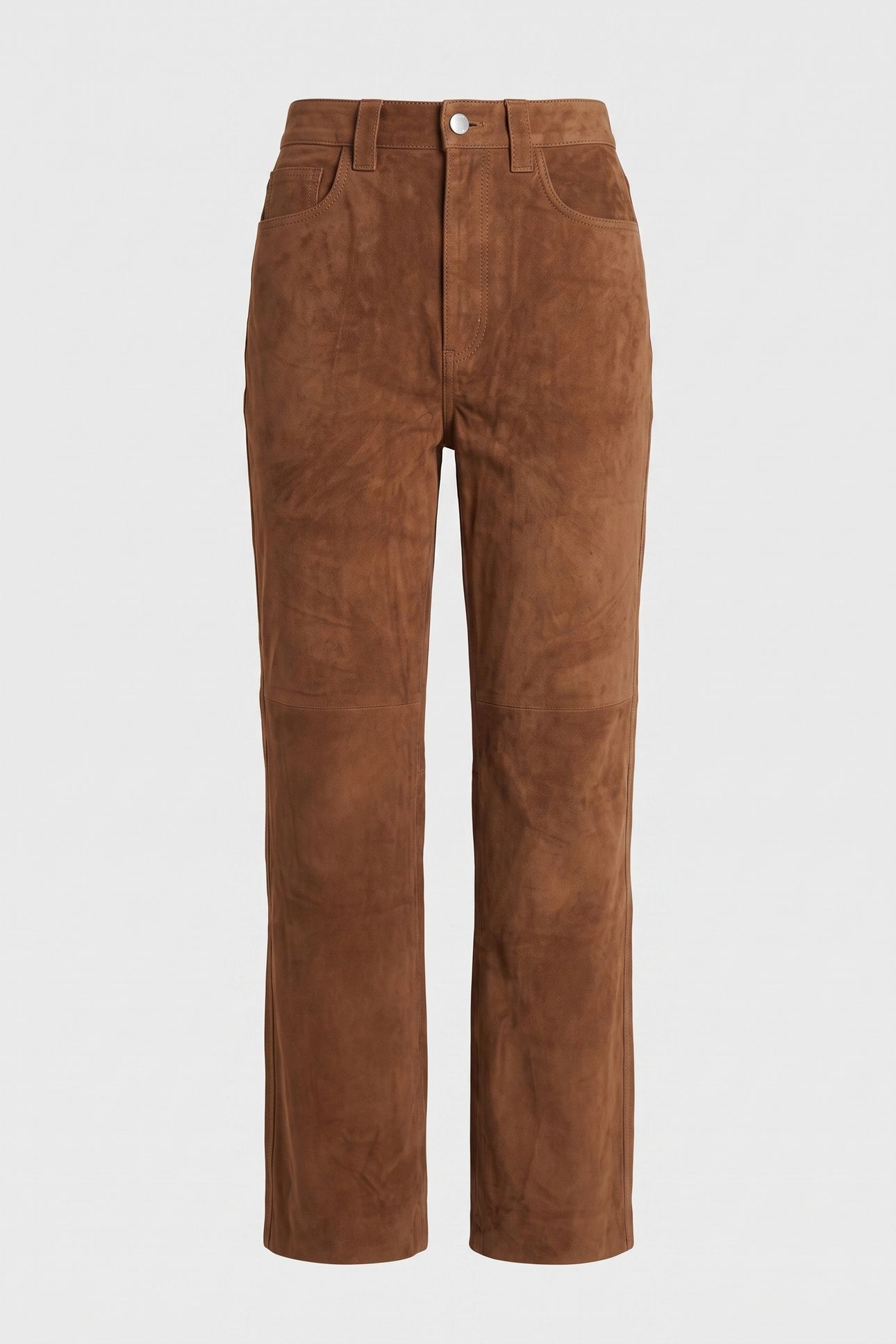 ES MELISSA SUEDE TROUSERS BROWN 3