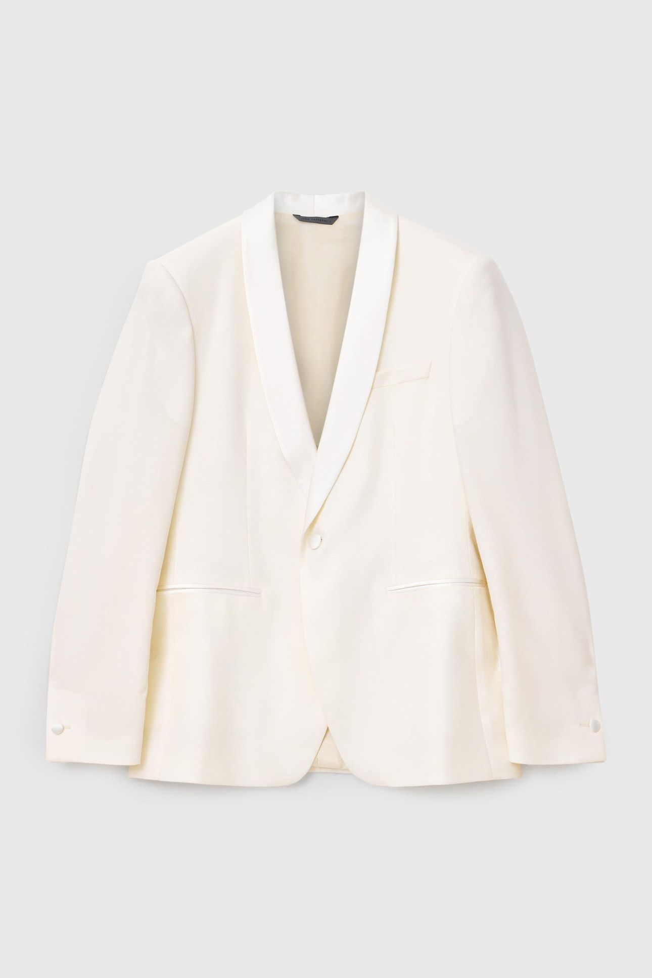 PINO JACKET - AUSTIN FIT - ONE BUTTON SH IVORY 2