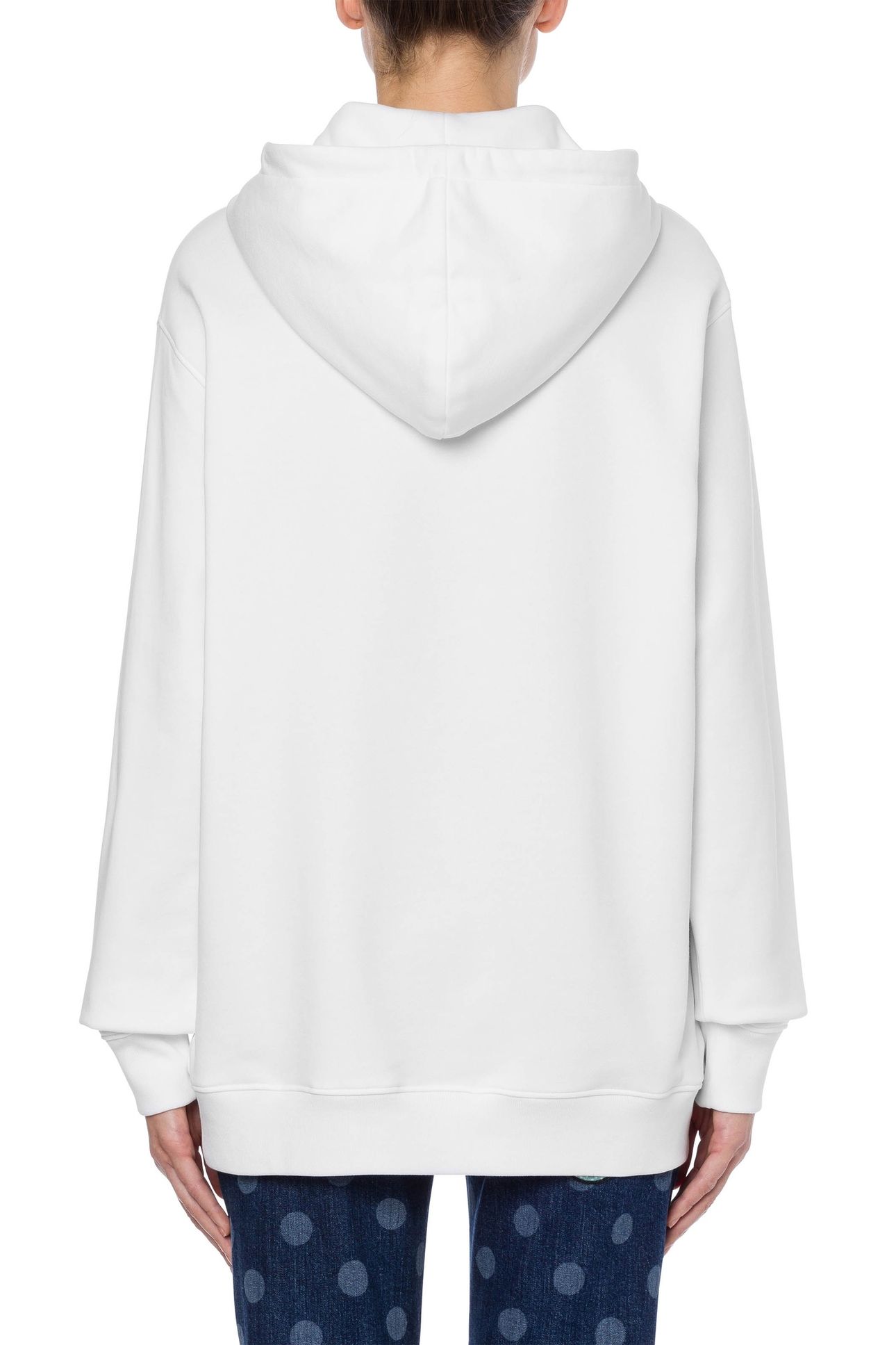 CALICO ANIMALS LOGO HOODIE WHITE 2
