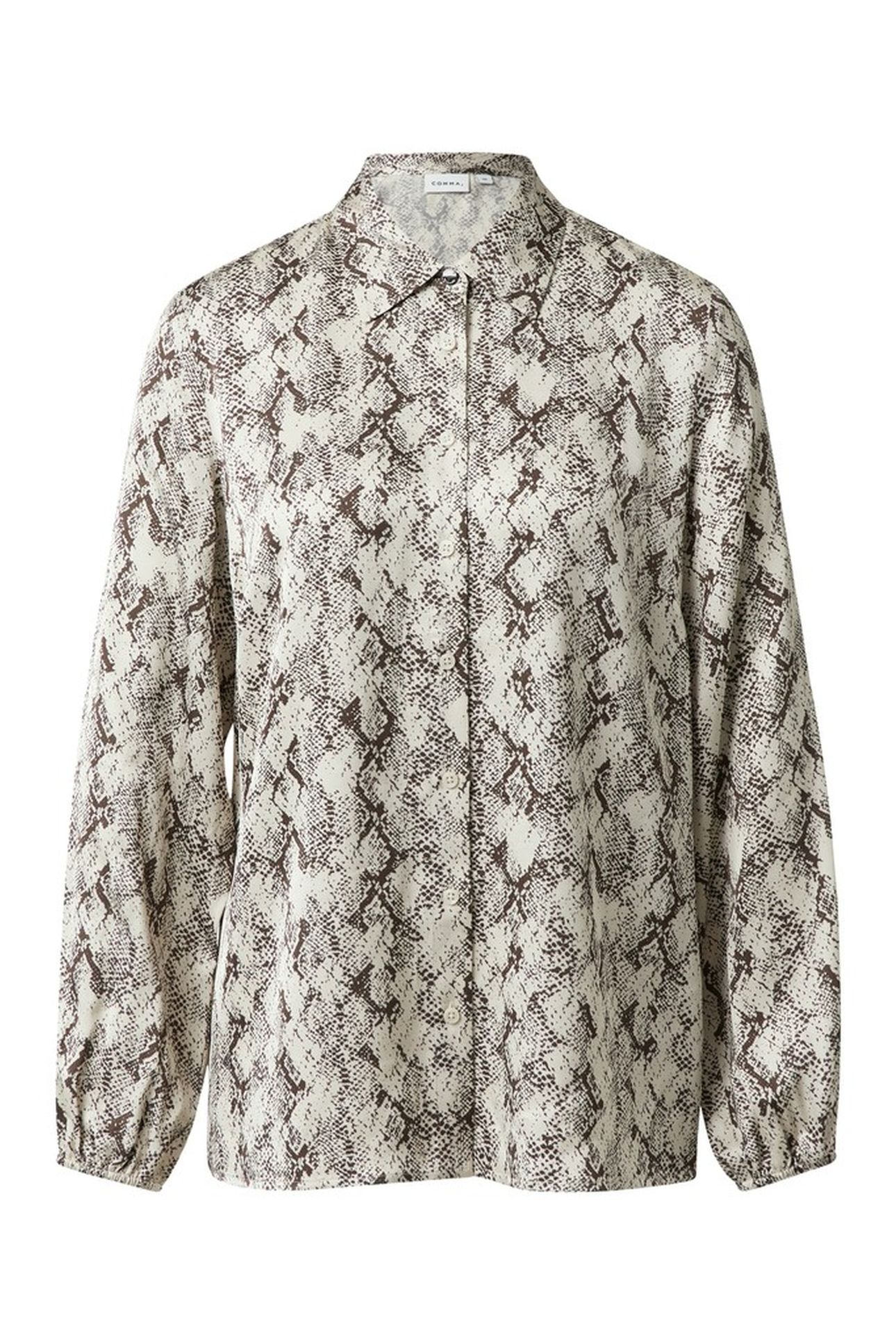 COMMA BLOUSES GREY/BLACK 4