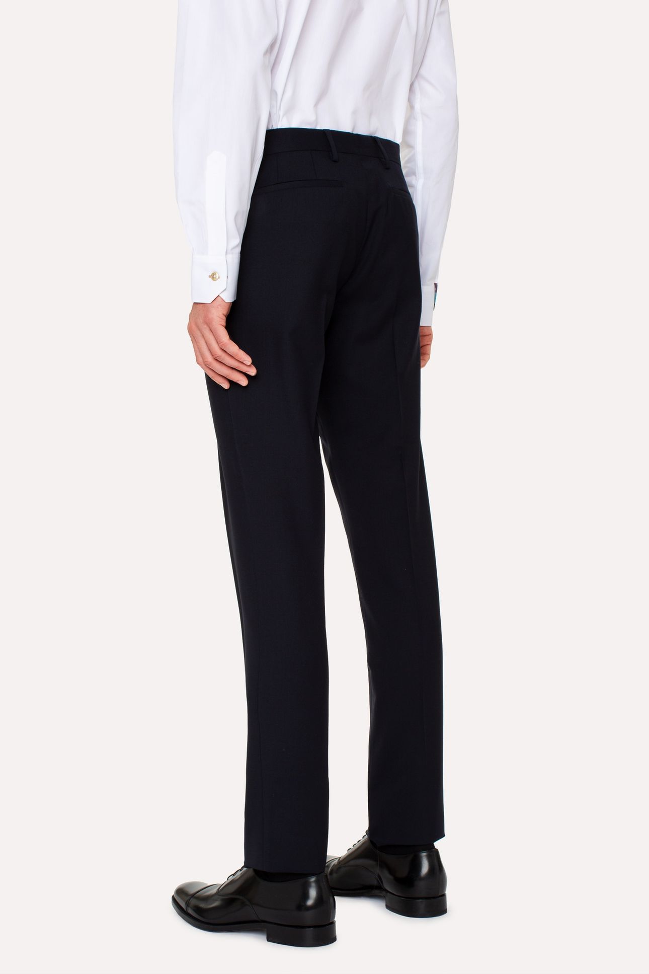 GENTS SLIM FIT TROUSER VERY DARK NAVY 2