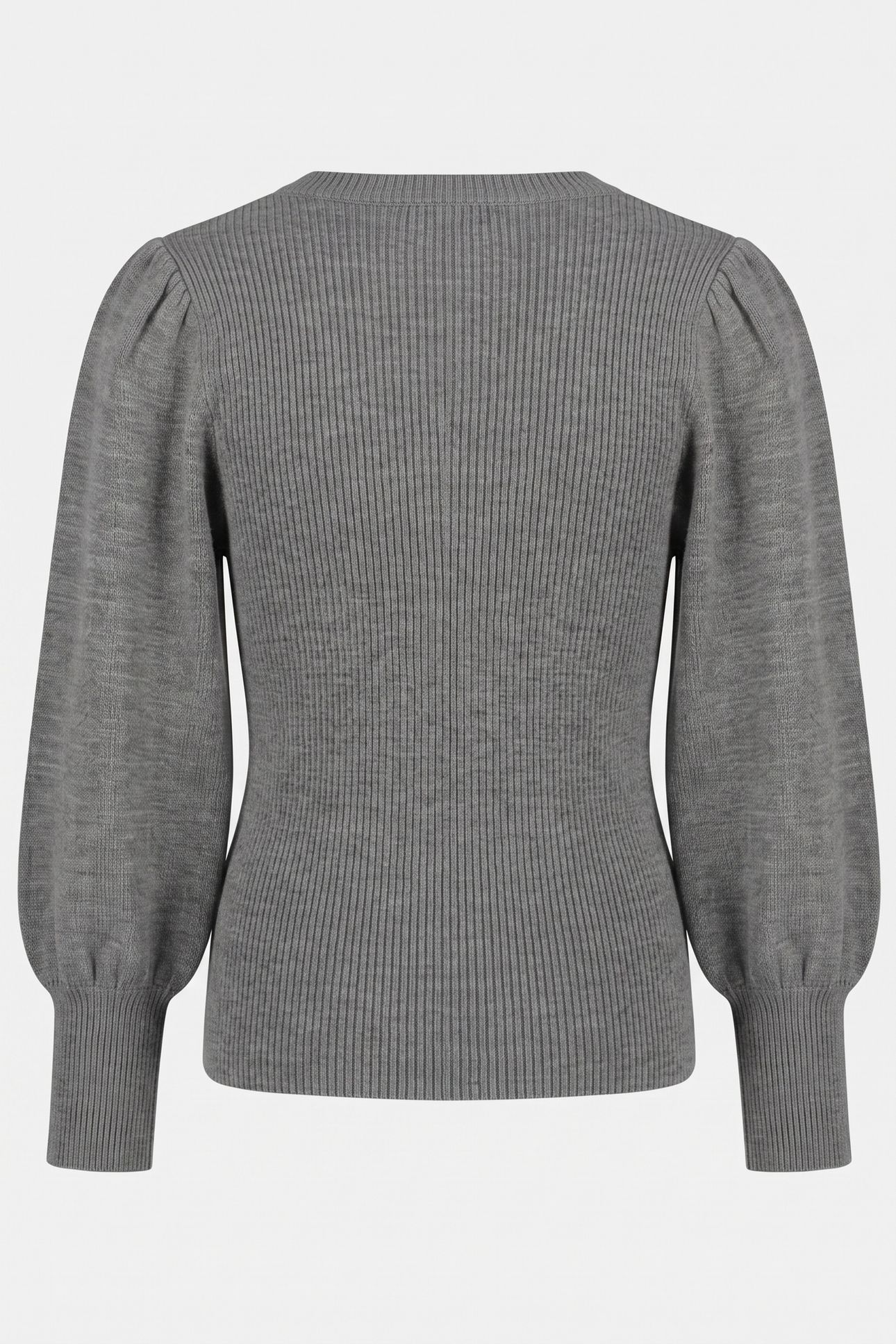 NINI MERINO LONG-SLEEVE TOP GREY 3
