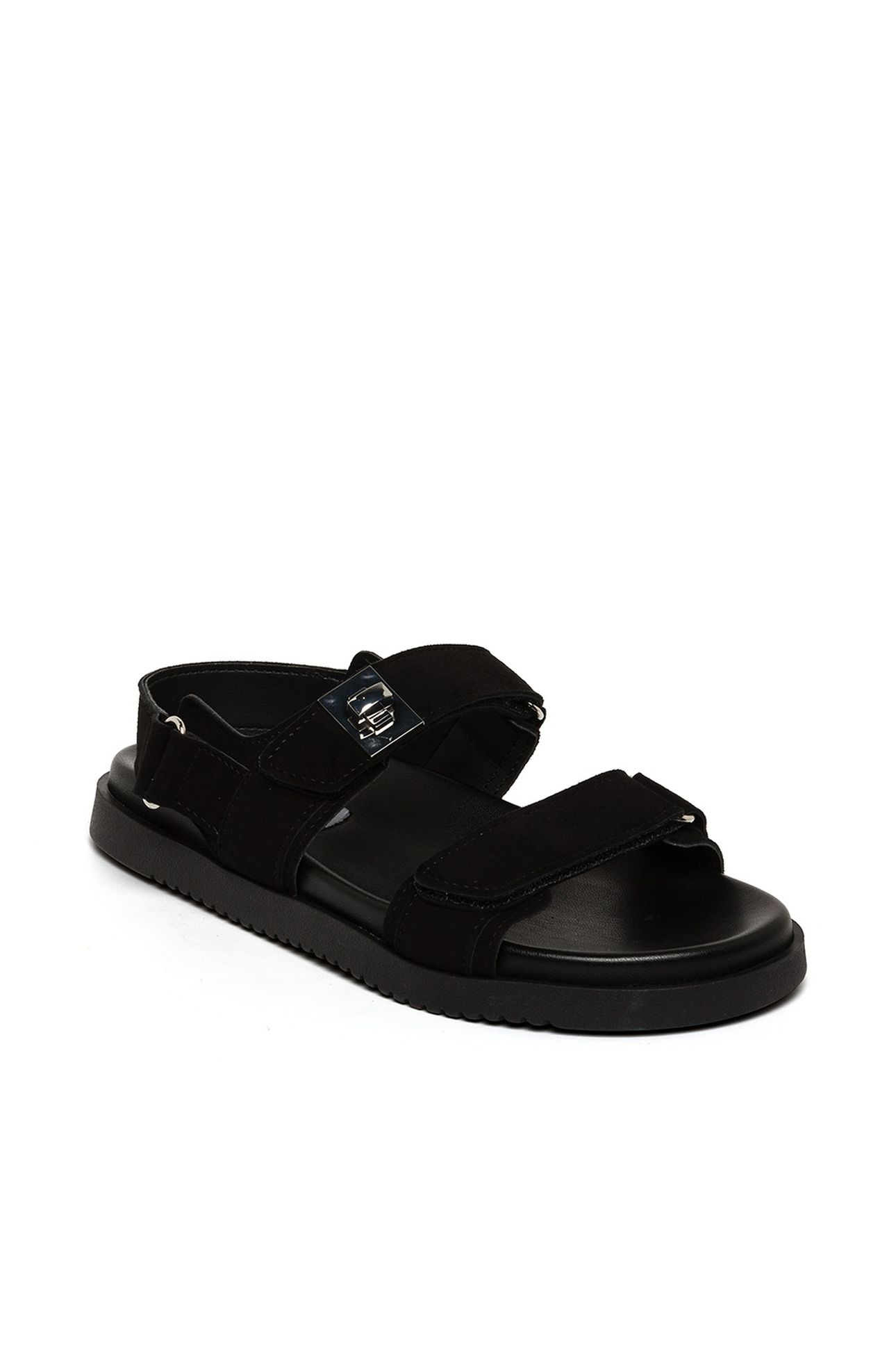 MONA-E SANDALS BLACK SUEDE 2