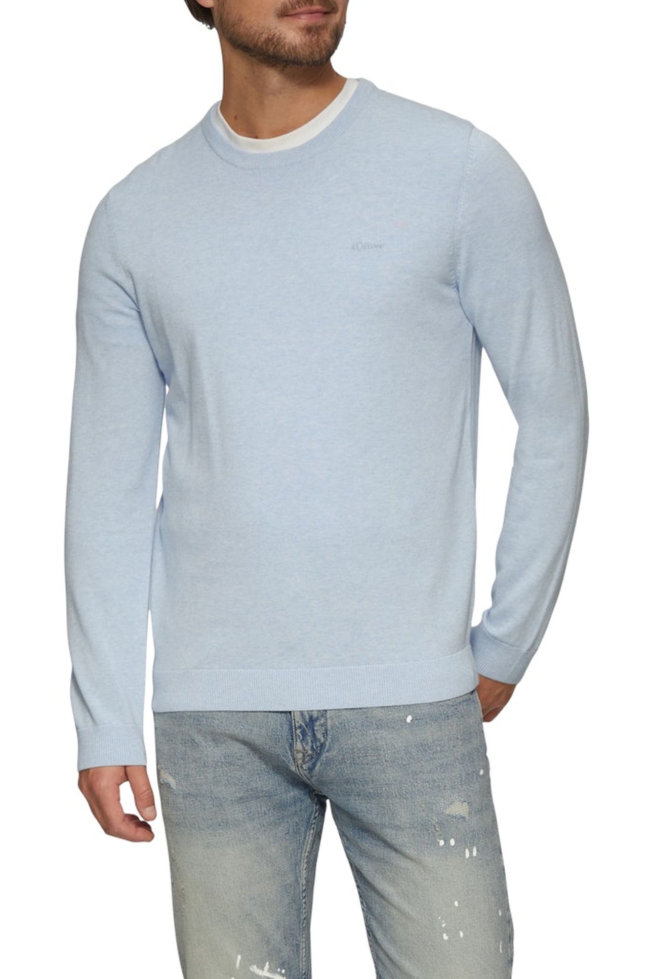 S.OLIVER PULLOVER BLUE 1