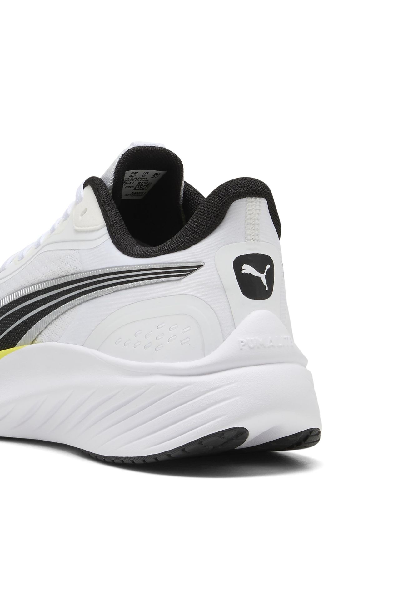 UNISEX POUNCE LITE WHITE-SILVER-BLACK 4