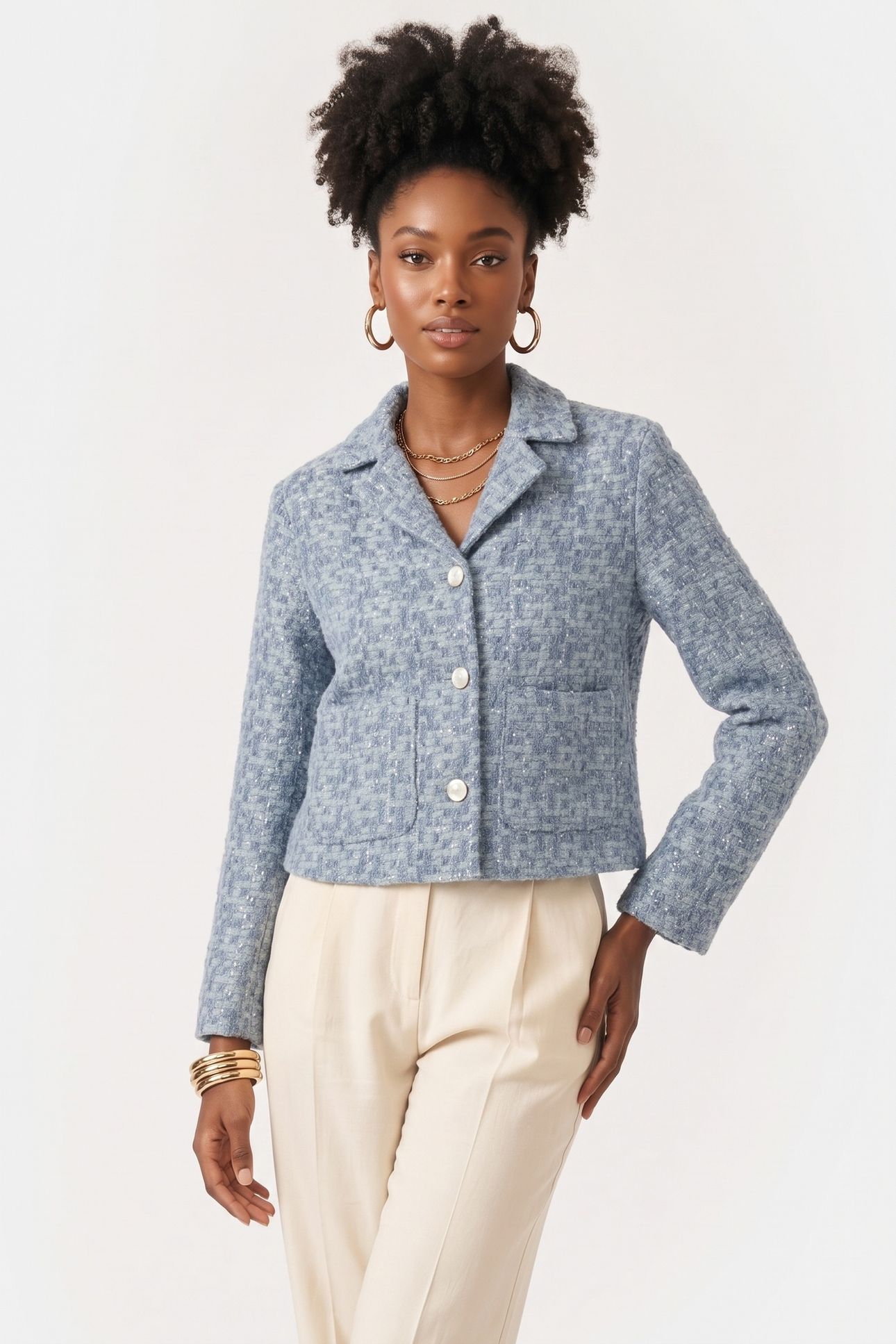 POPPY JACKET JACKET BLUE 1