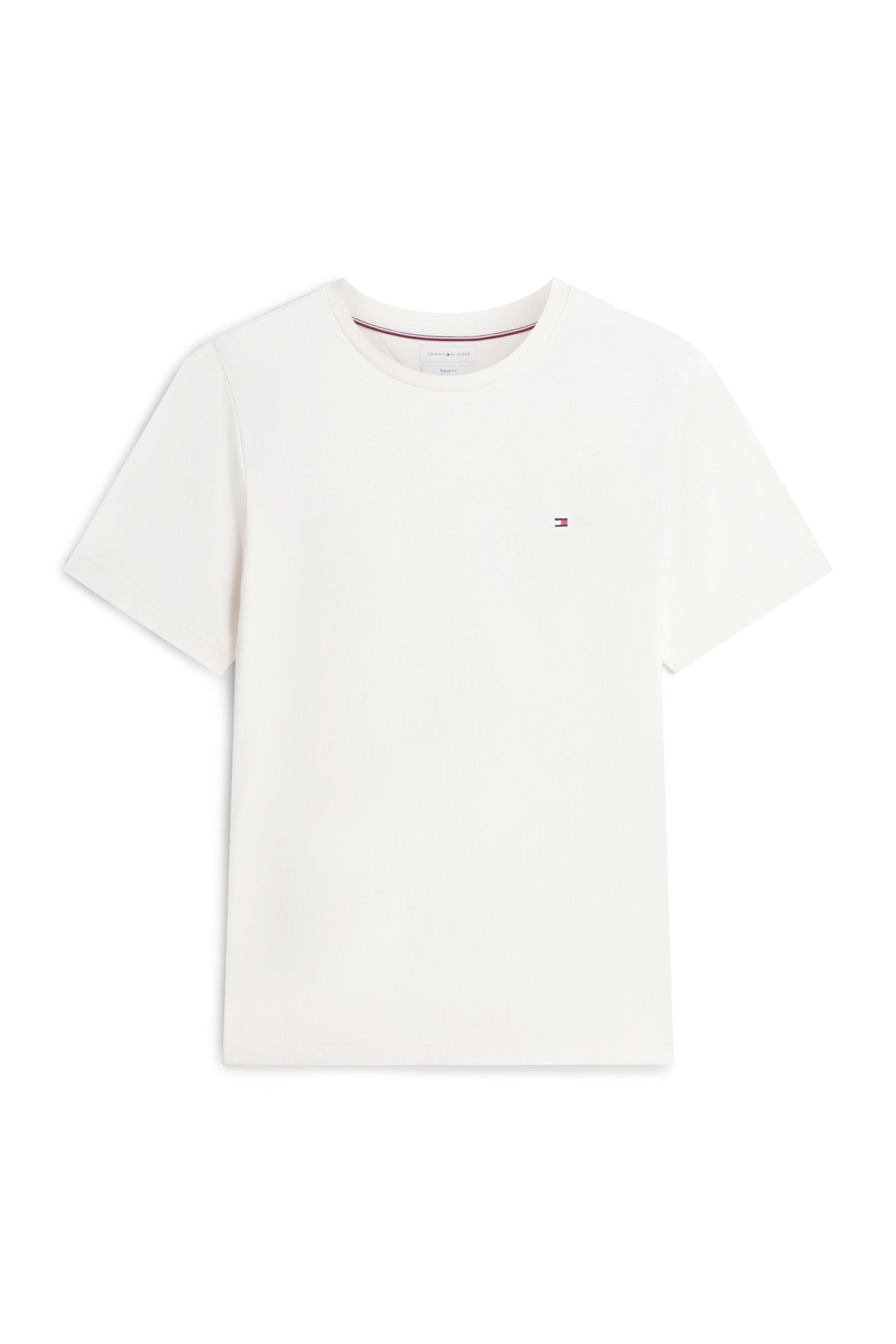 FLAG EMBROIDERY T-SHIRT IVORY PETAL 4