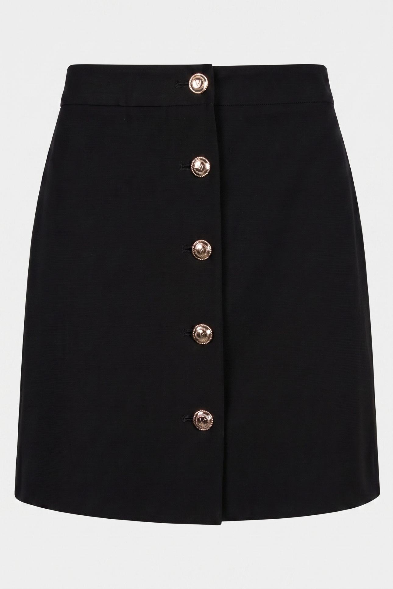 BECKY MINI SKIRT JET BLACK A996 3