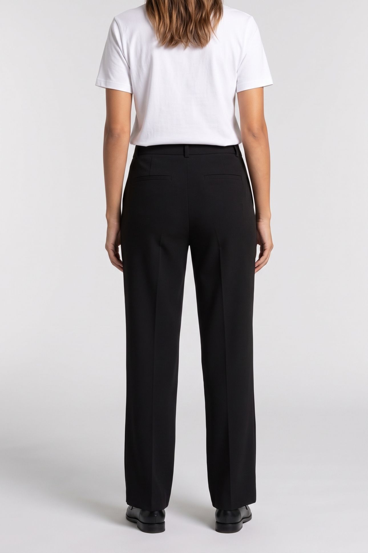 ES ALIDA SLIM TROUSERS BLACK 2