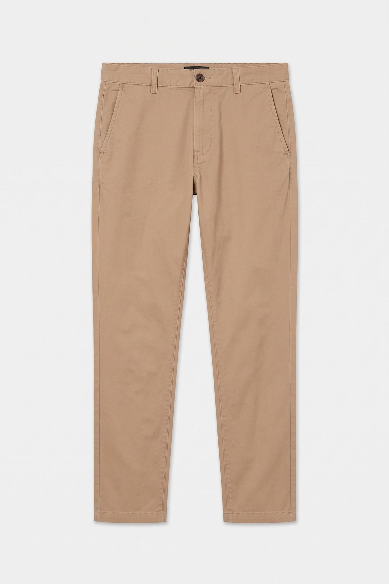 TOPSFIELD TWILL CHINO PANTS STRAIGHT TANNIN 3