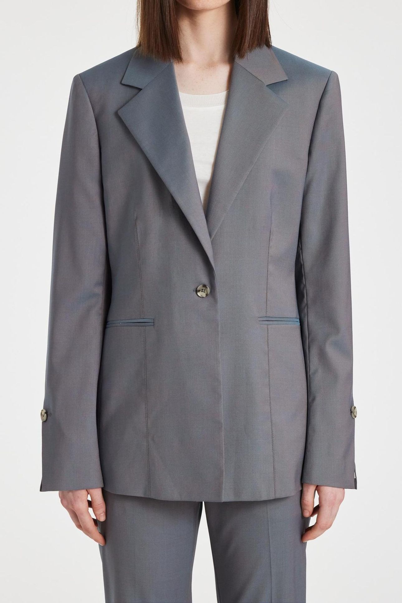 WOMENS JACKET GREYISH BLUE 1
